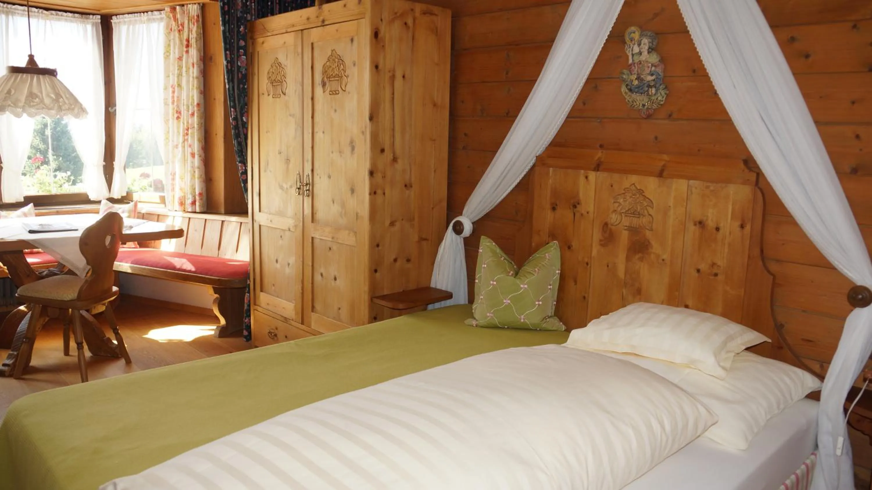Bed in Alpenhotel Speckbacher Hof