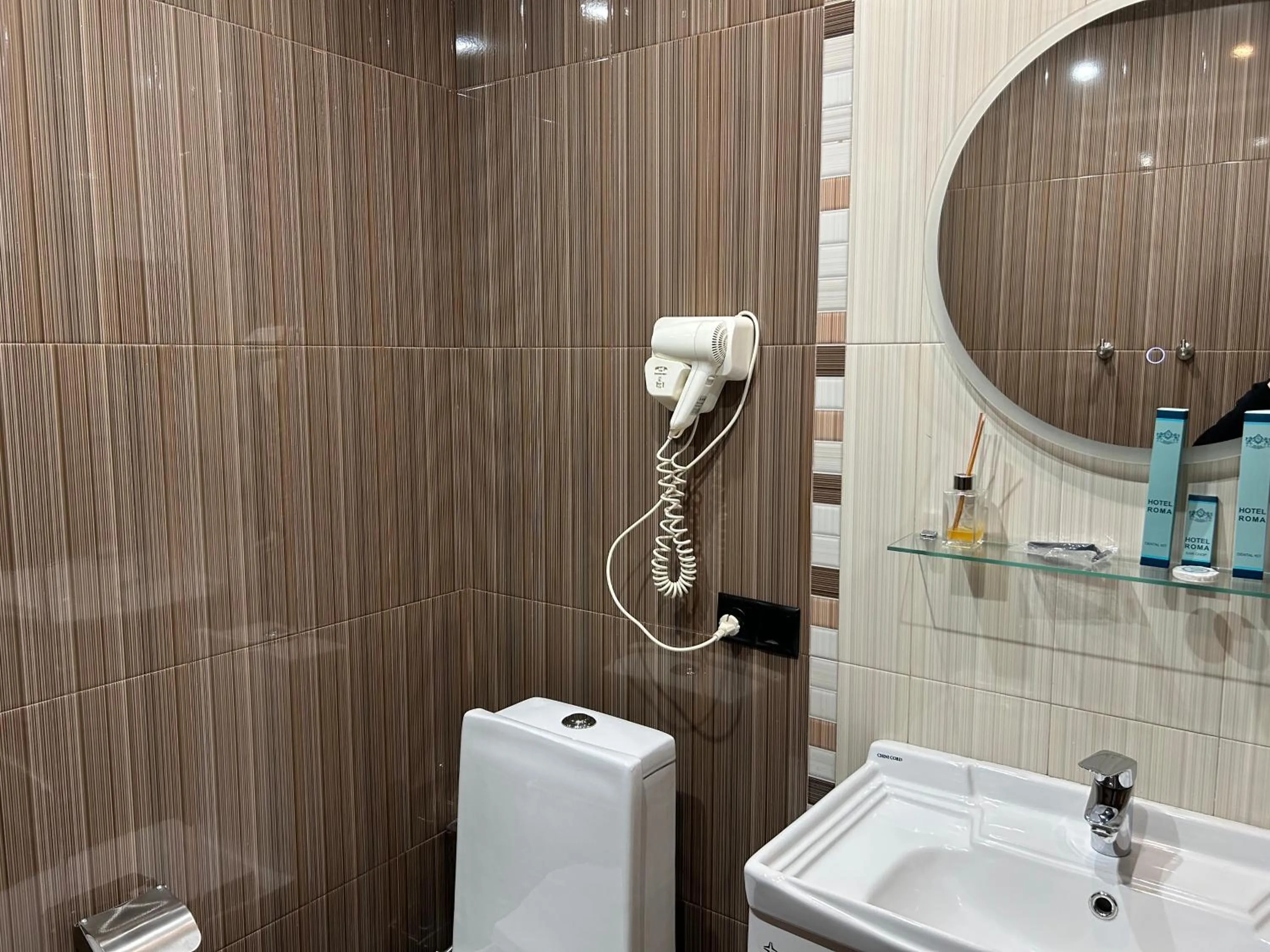 Shower in Hotel Roma & Tours