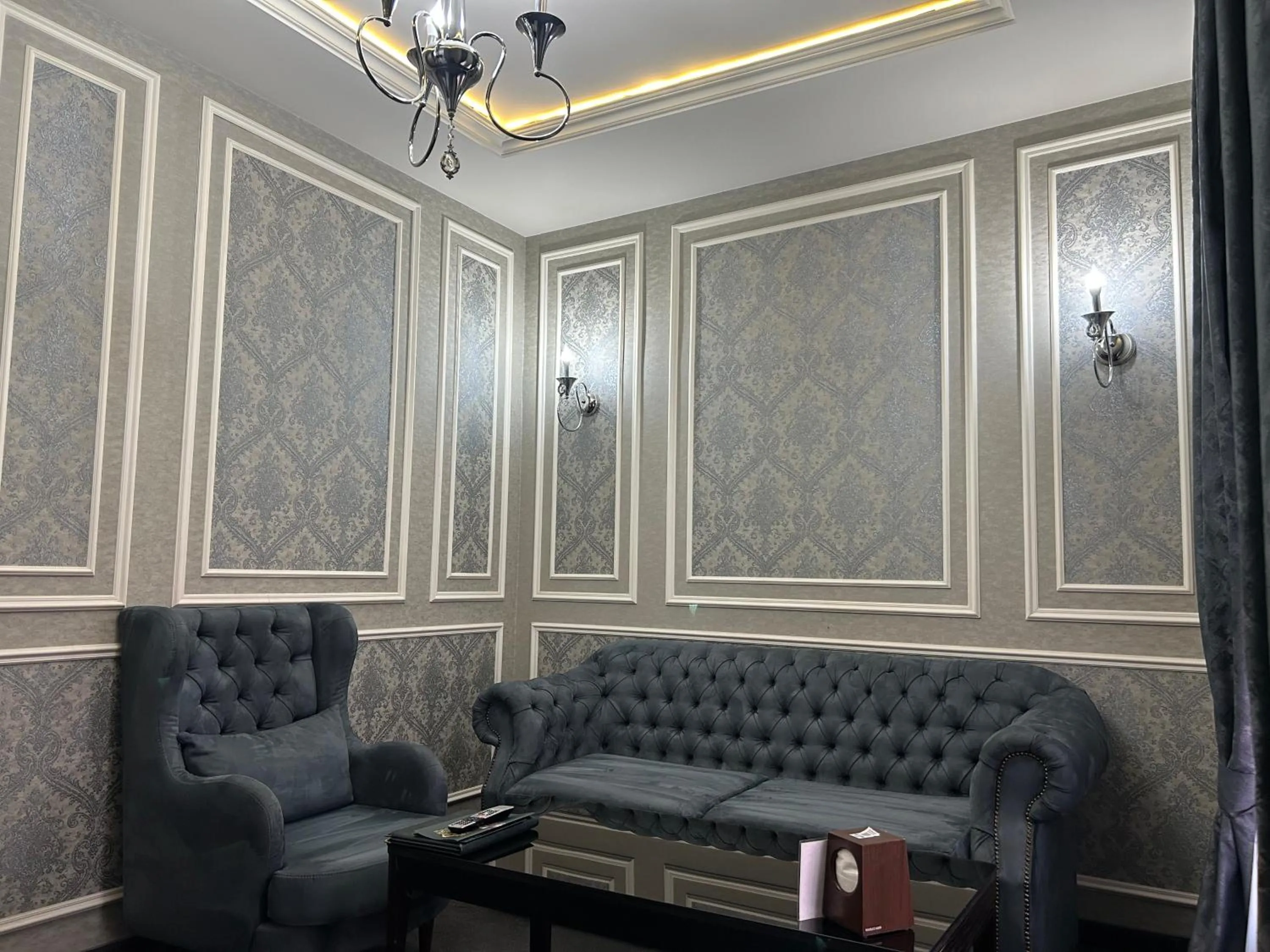 Living room in Hotel Roma & Tours