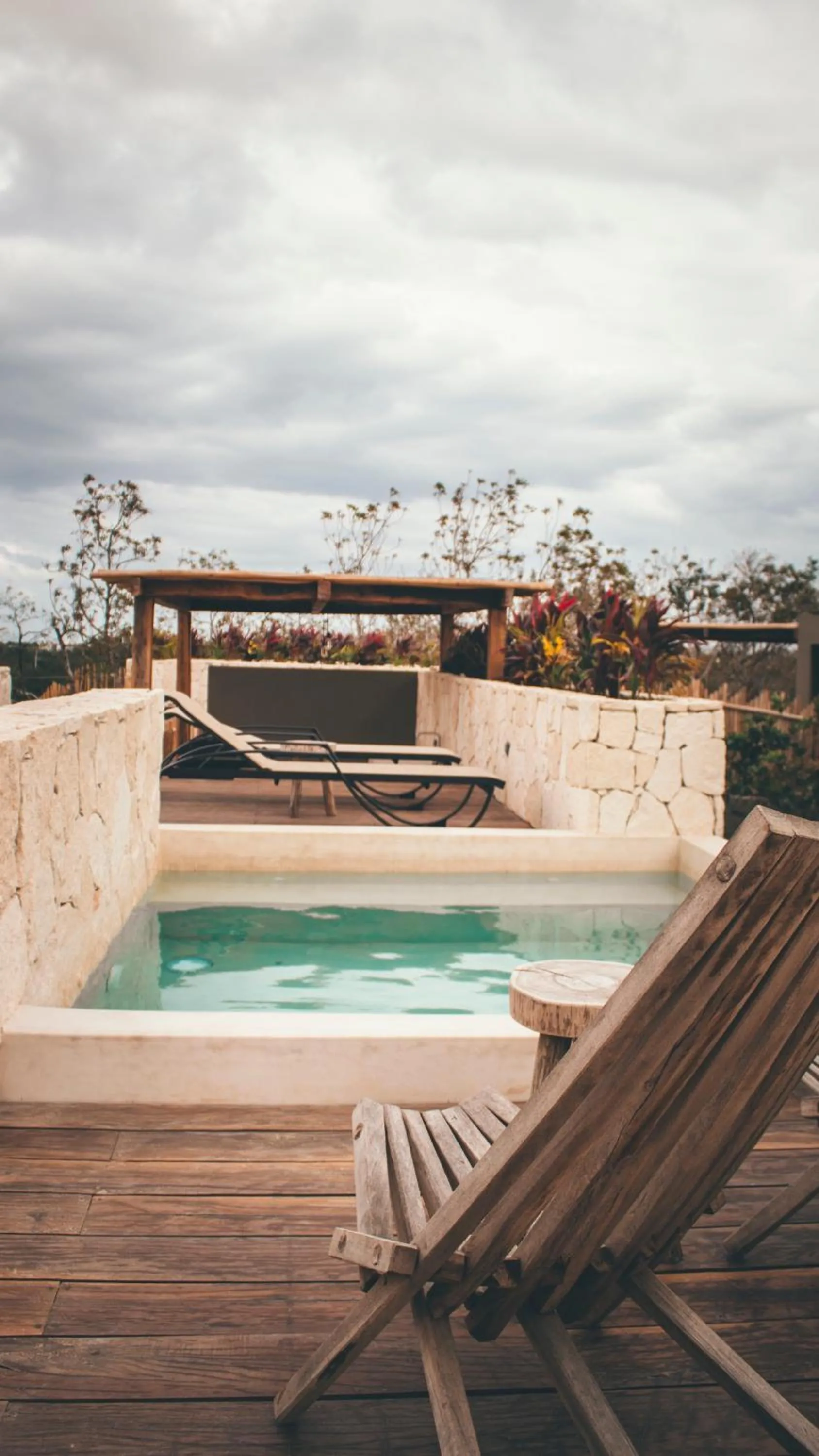 Swimming pool in Vida Jungle Boho Apart 13 with special fee to access Hotel Bardo