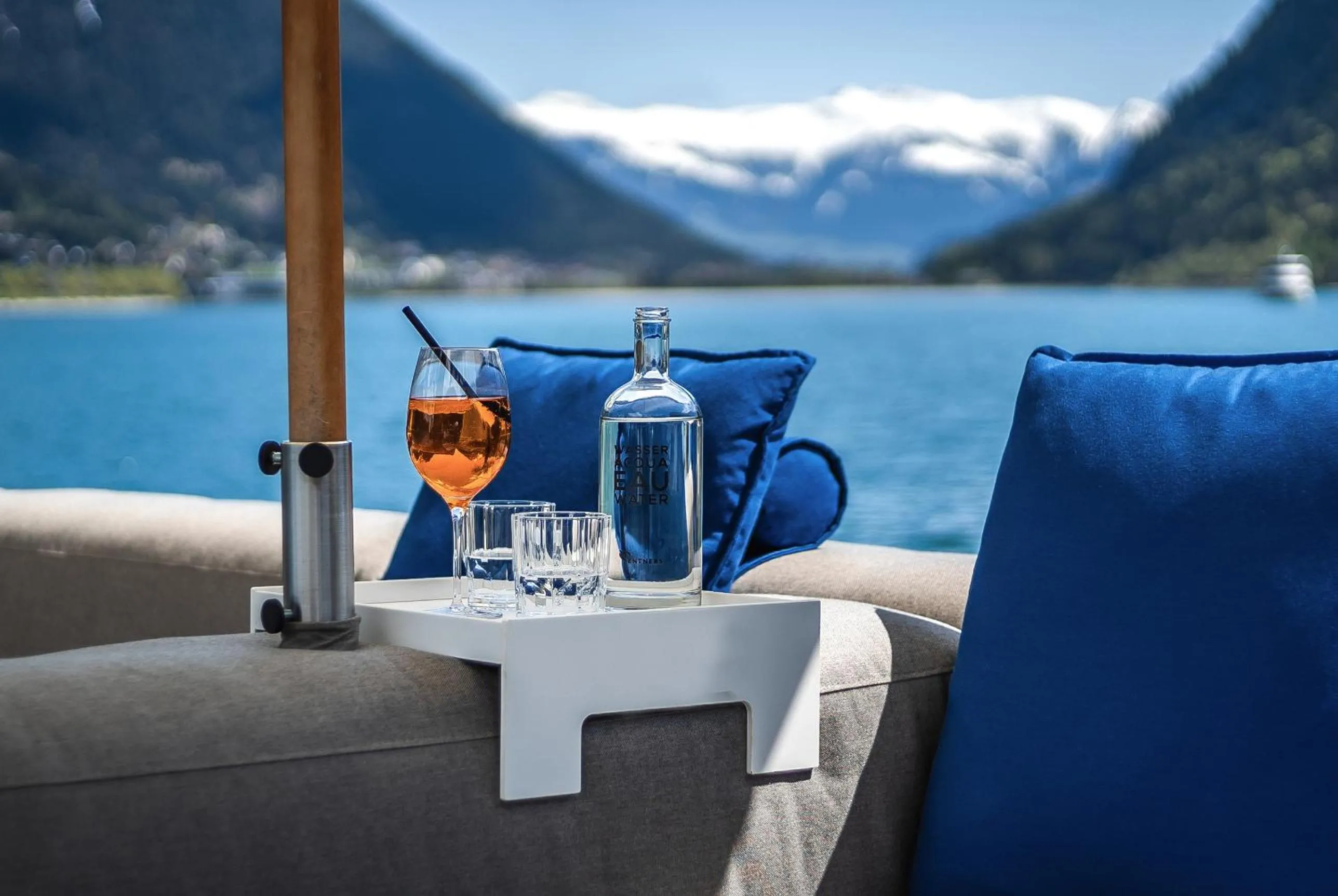 Mountain view in Entners am See