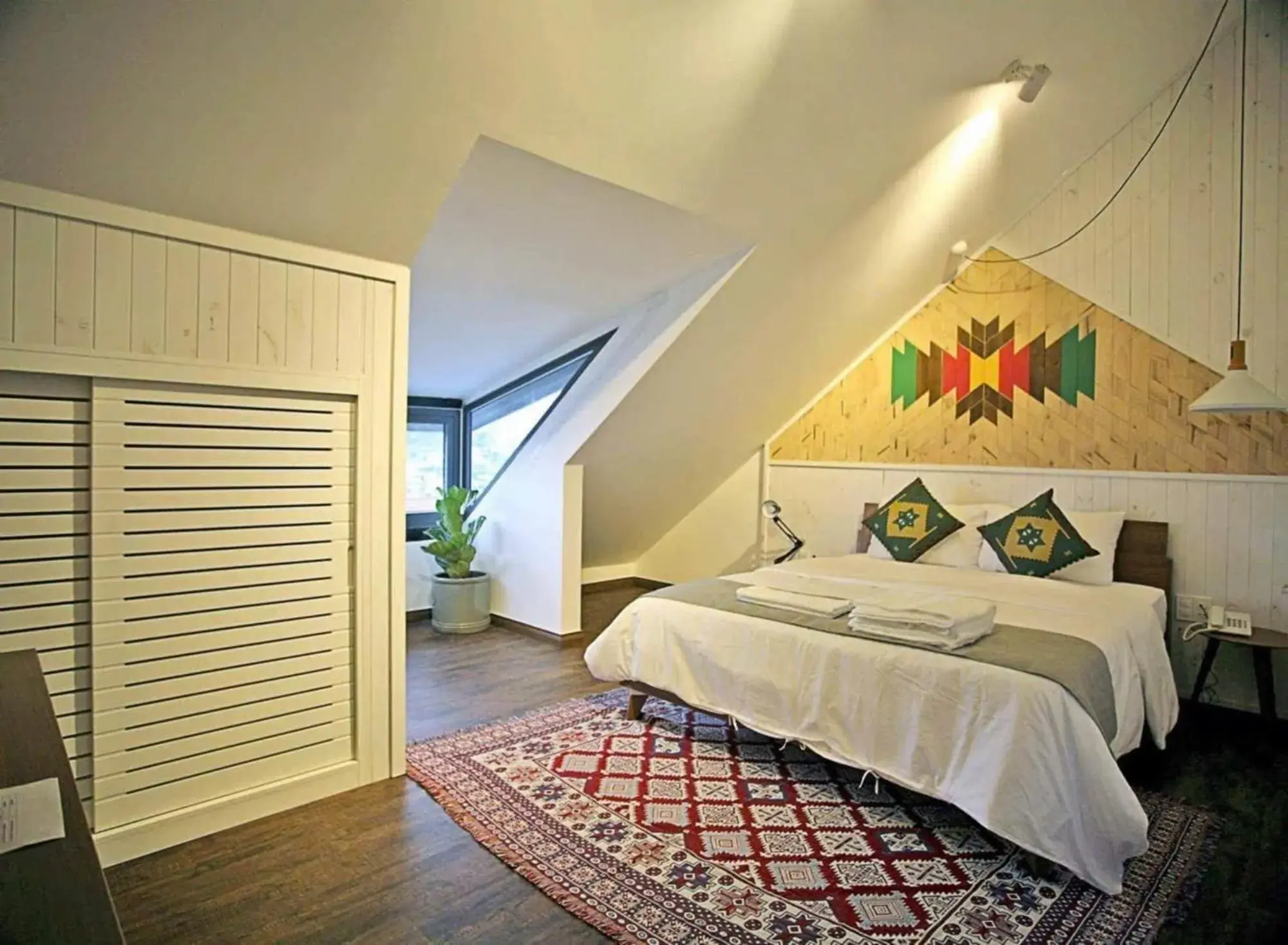 Bed in The Scent Boutique Dalat Hotel Bed in The Scent Boutique Dalat Hotel