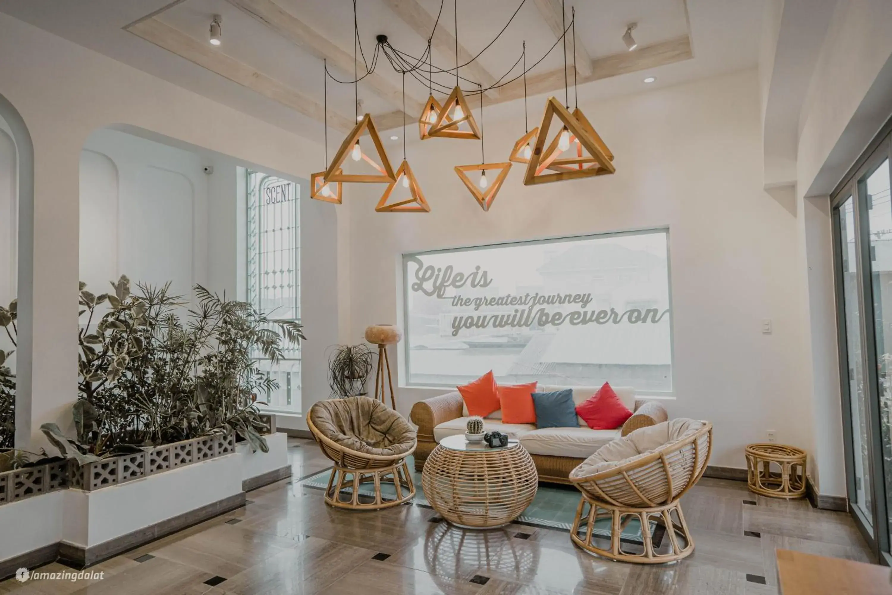 Lobby or reception in The Scent Boutique Dalat Hotel Lobby or reception in The Scent Boutique Dalat Hotel