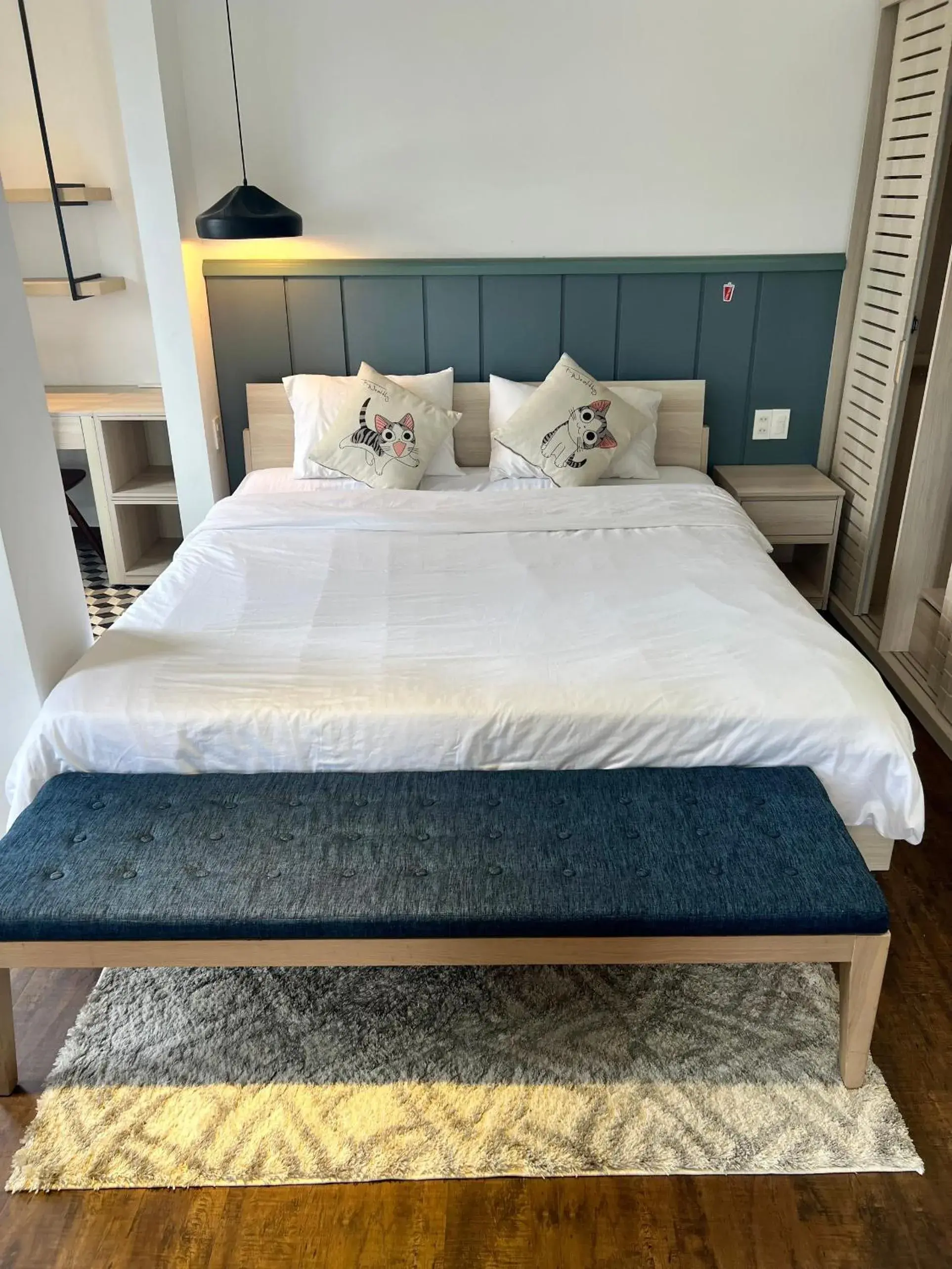 Bed in The Scent Boutique Dalat Hotel Bed in The Scent Boutique Dalat Hotel