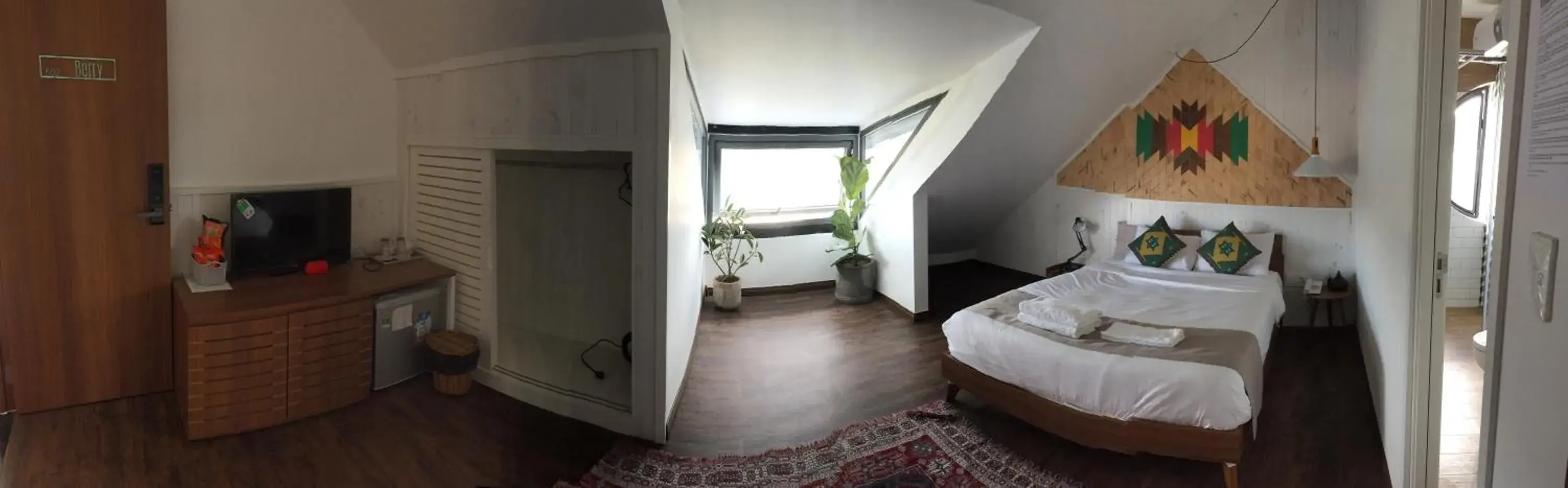 Bed in The Scent Boutique Dalat Hotel Bed in The Scent Boutique Dalat Hotel