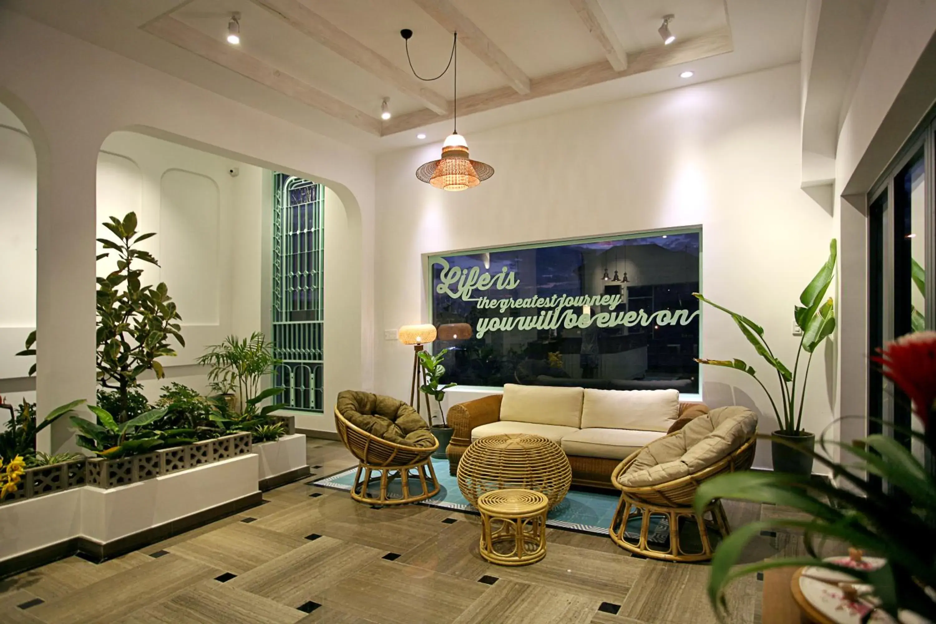 Living room in The Scent Boutique Dalat Hotel Living room in The Scent Boutique Dalat Hotel