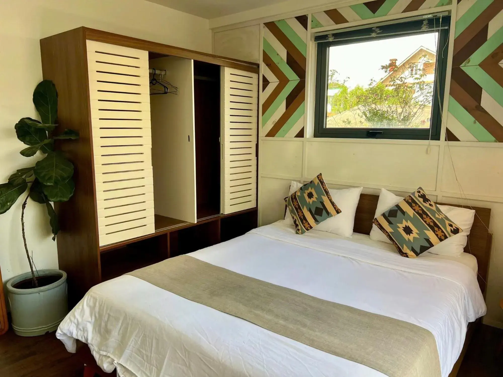 Bed in The Scent Boutique Dalat Hotel Bed in The Scent Boutique Dalat Hotel