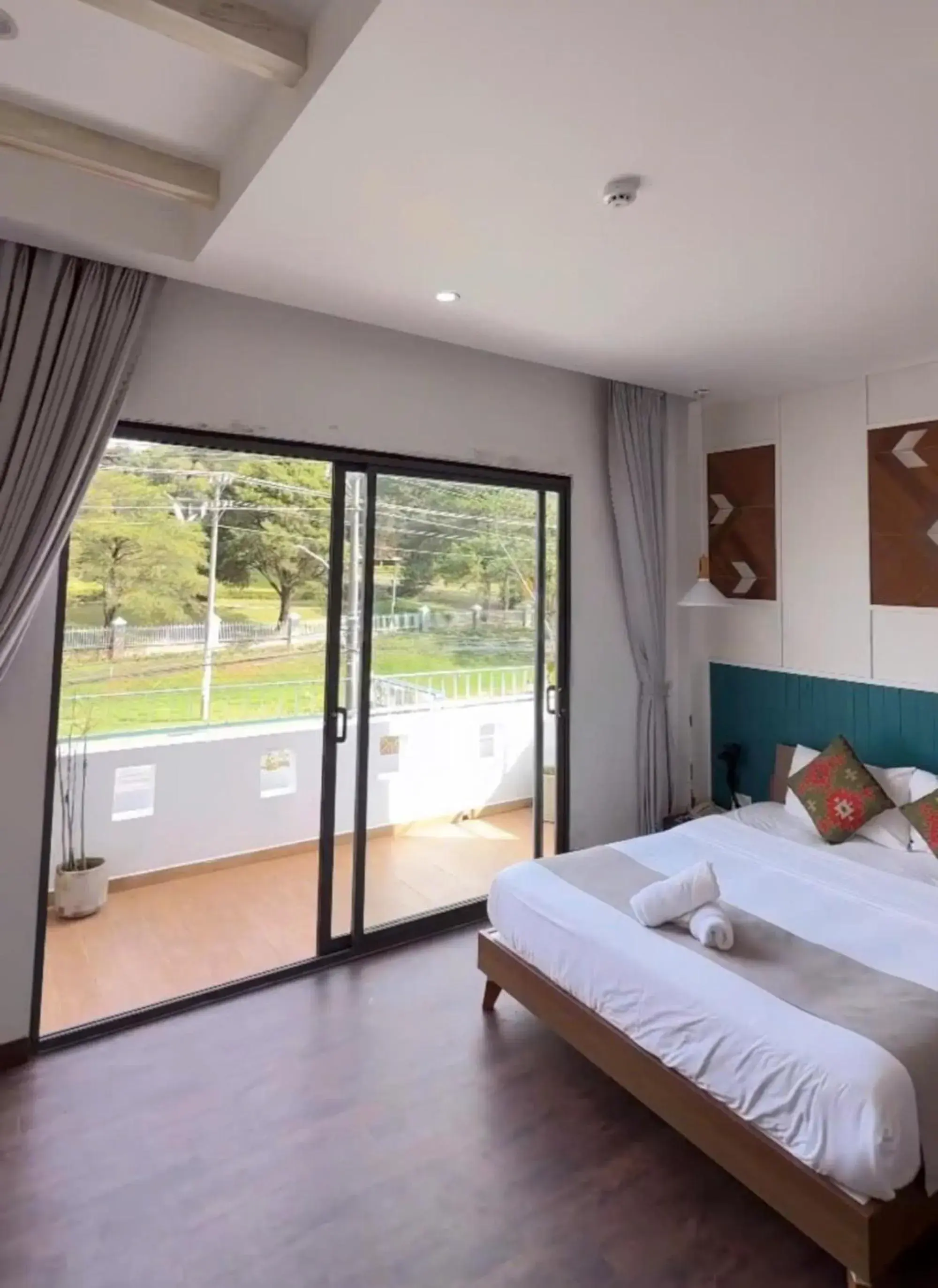 Bed in The Scent Boutique Dalat Hotel Bed in The Scent Boutique Dalat Hotel