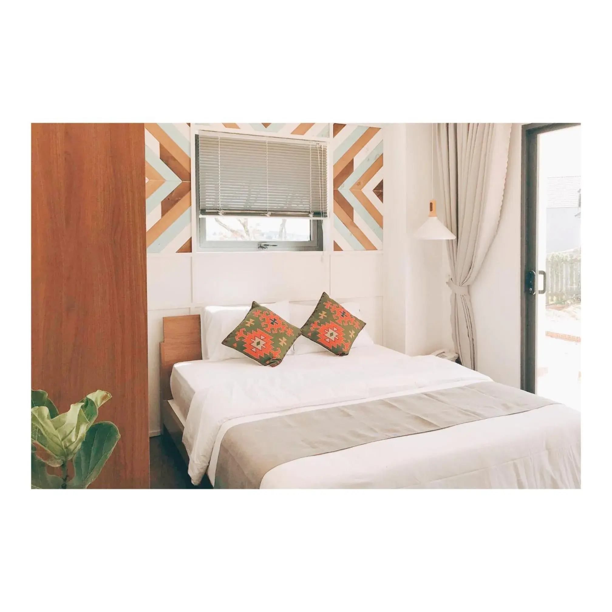 Bed in The Scent Boutique Dalat Hotel Bed in The Scent Boutique Dalat Hotel