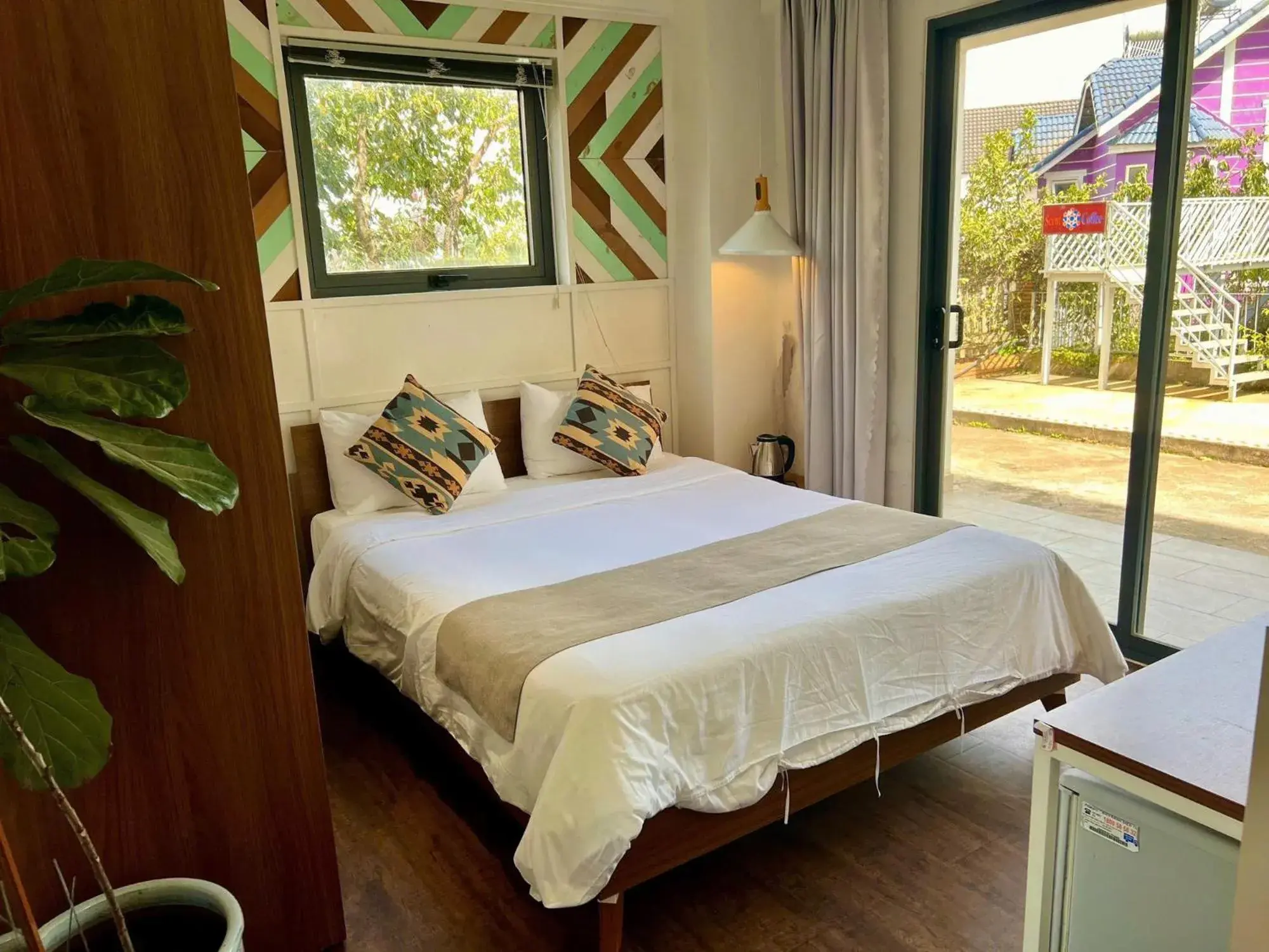 Bed in The Scent Boutique Dalat Hotel Bed in The Scent Boutique Dalat Hotel