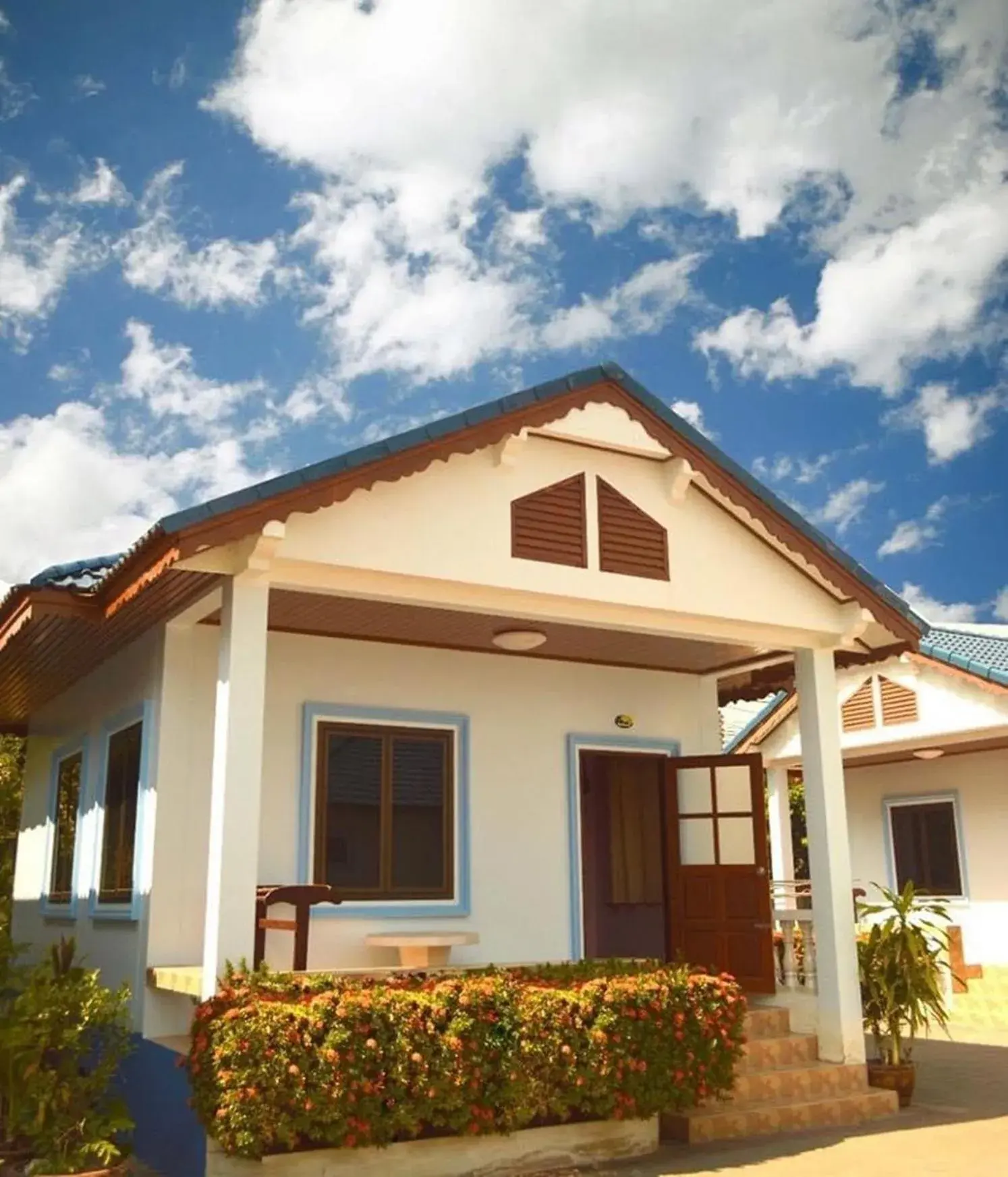 Property building in Pama Resort Property building in Pama Resort