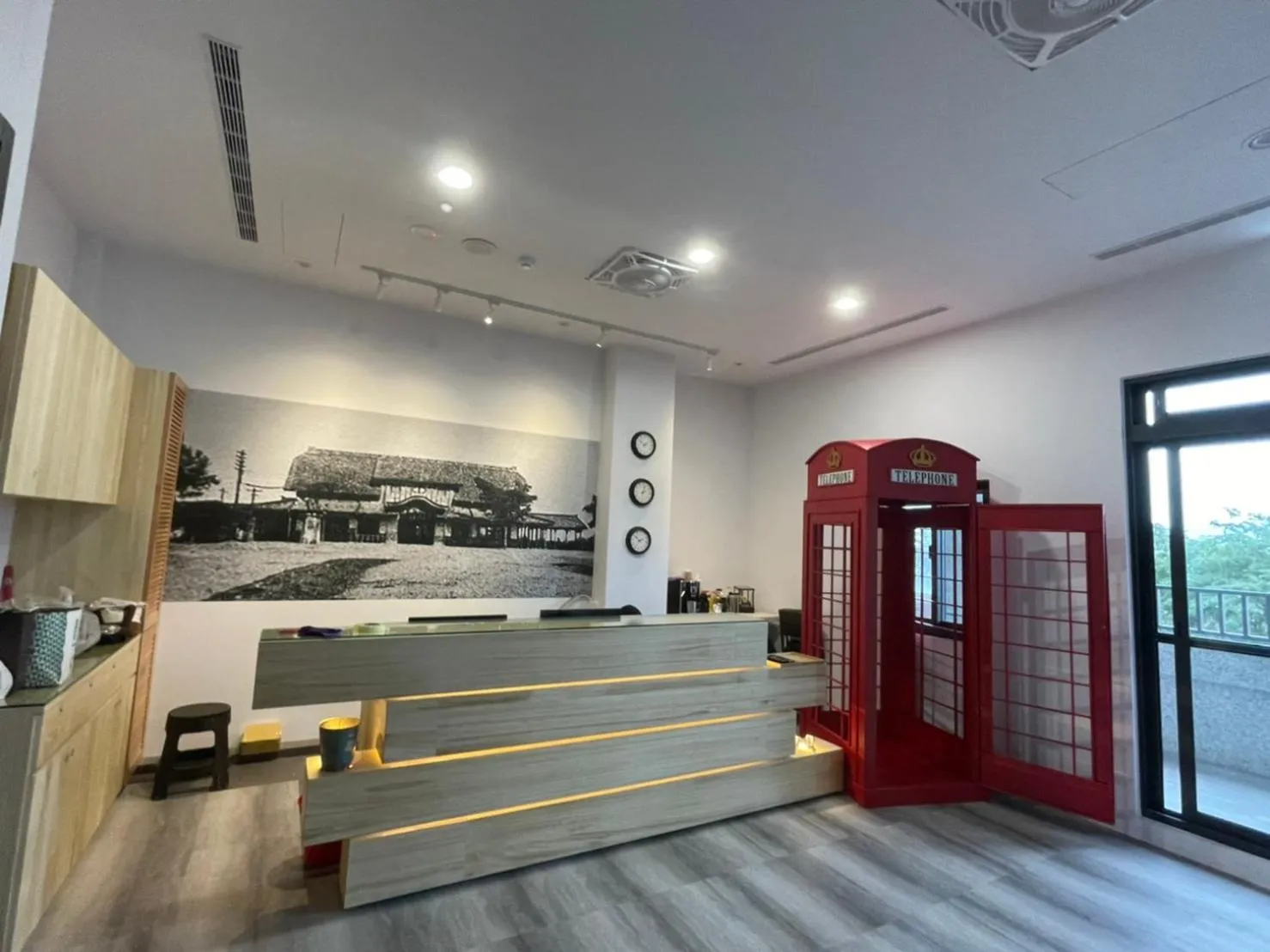 Property building in One Night Hostel