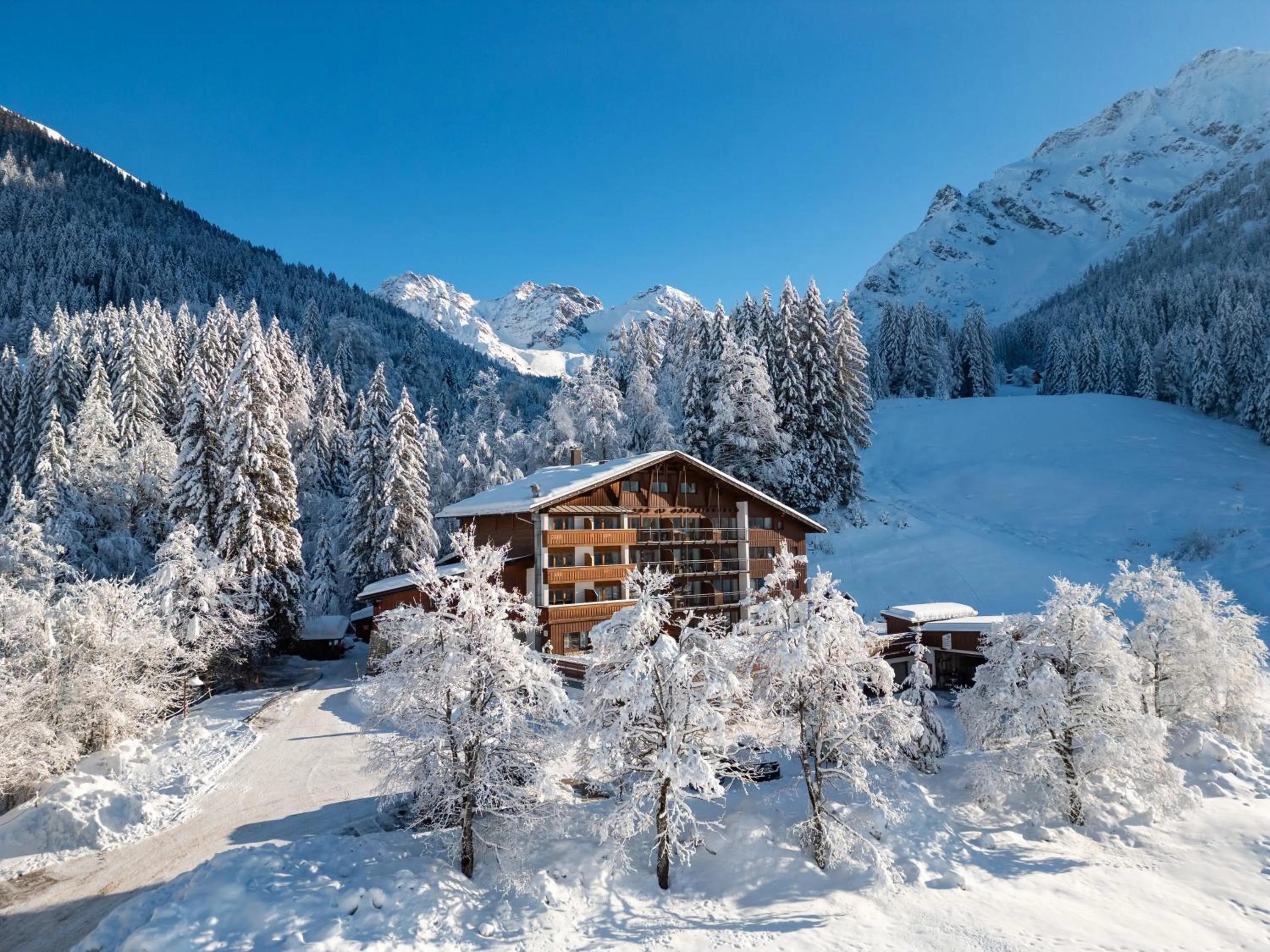 View (from property/room) in IFA Breitach Apartments Kleinwalsertal
