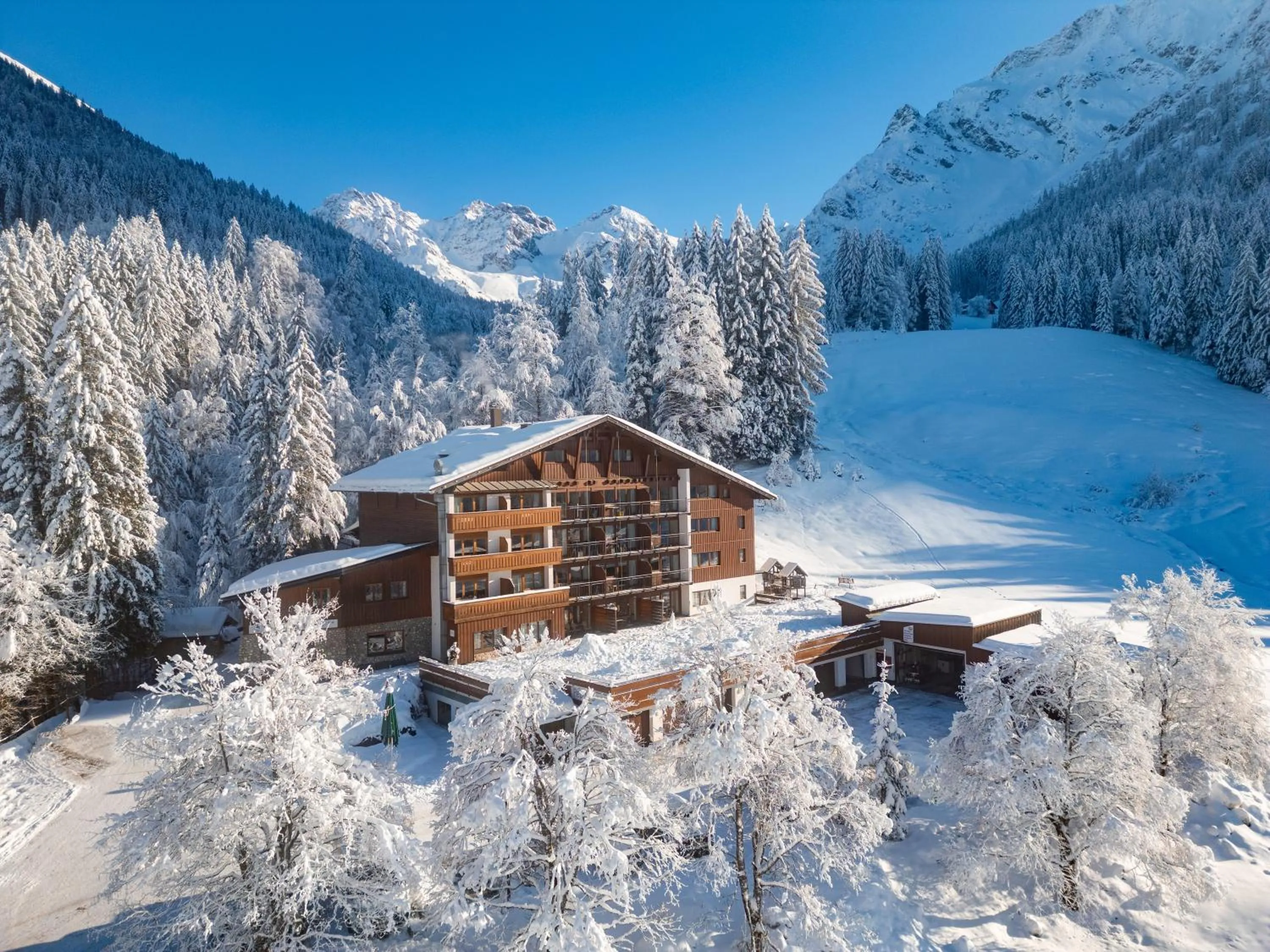 Property building in IFA Breitach Apartments Kleinwalsertal