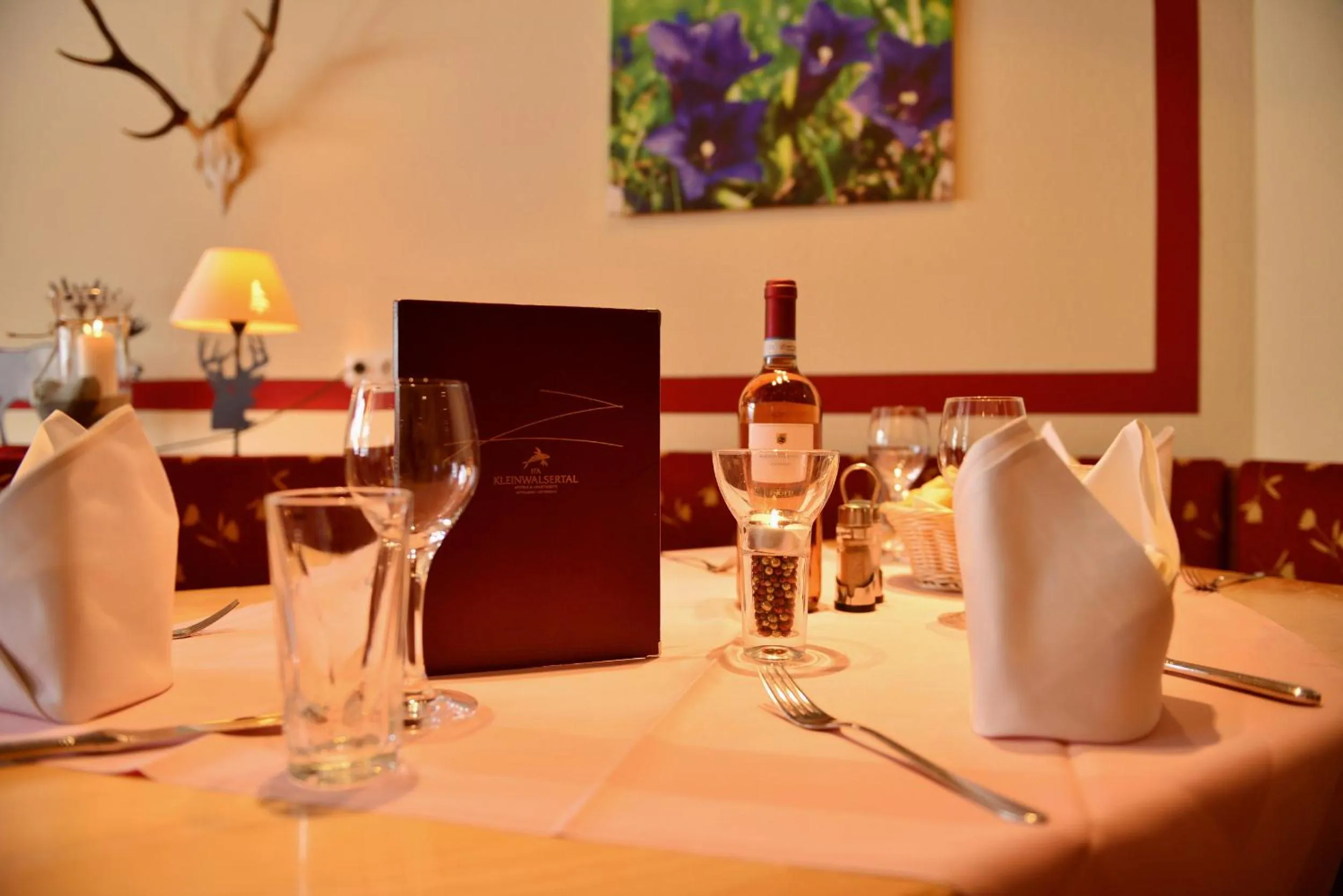 Restaurant/places to eat in IFA Breitach Apartments Kleinwalsertal