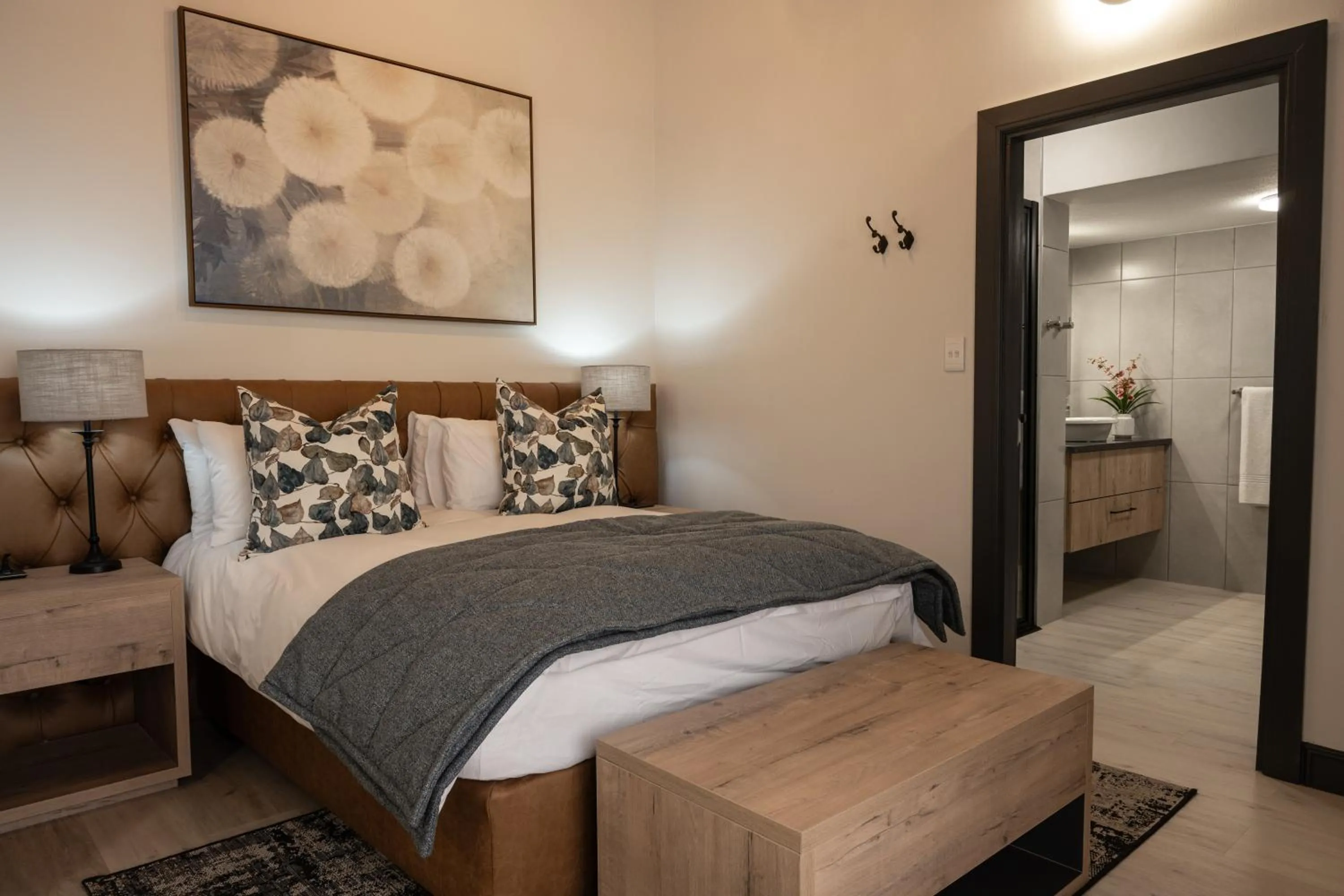 Bed in Guesthouse Indongo Swakopmund