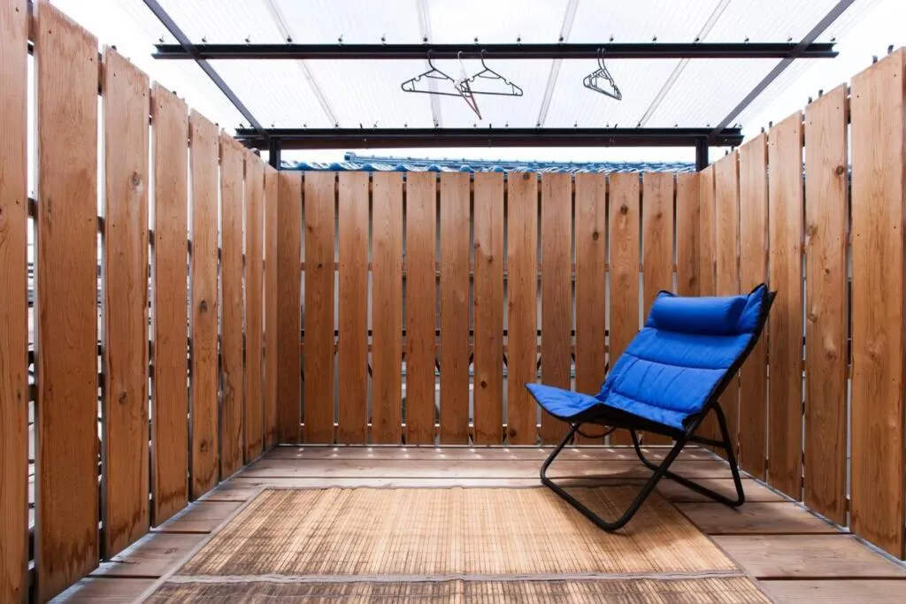Patio in 伏見稲荷ハウス Fushimi Inari House