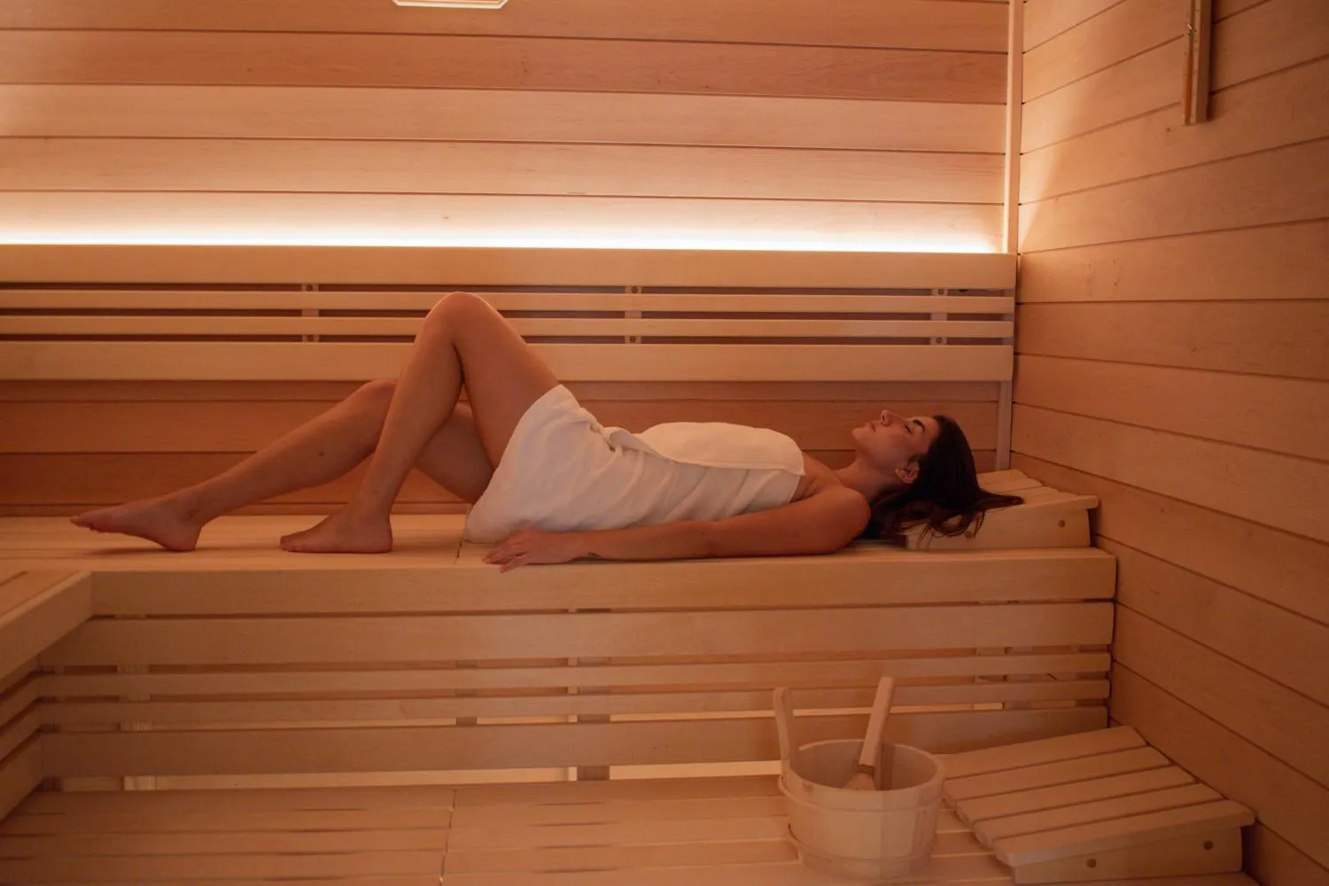 Sauna in Hotel CUBE Prague