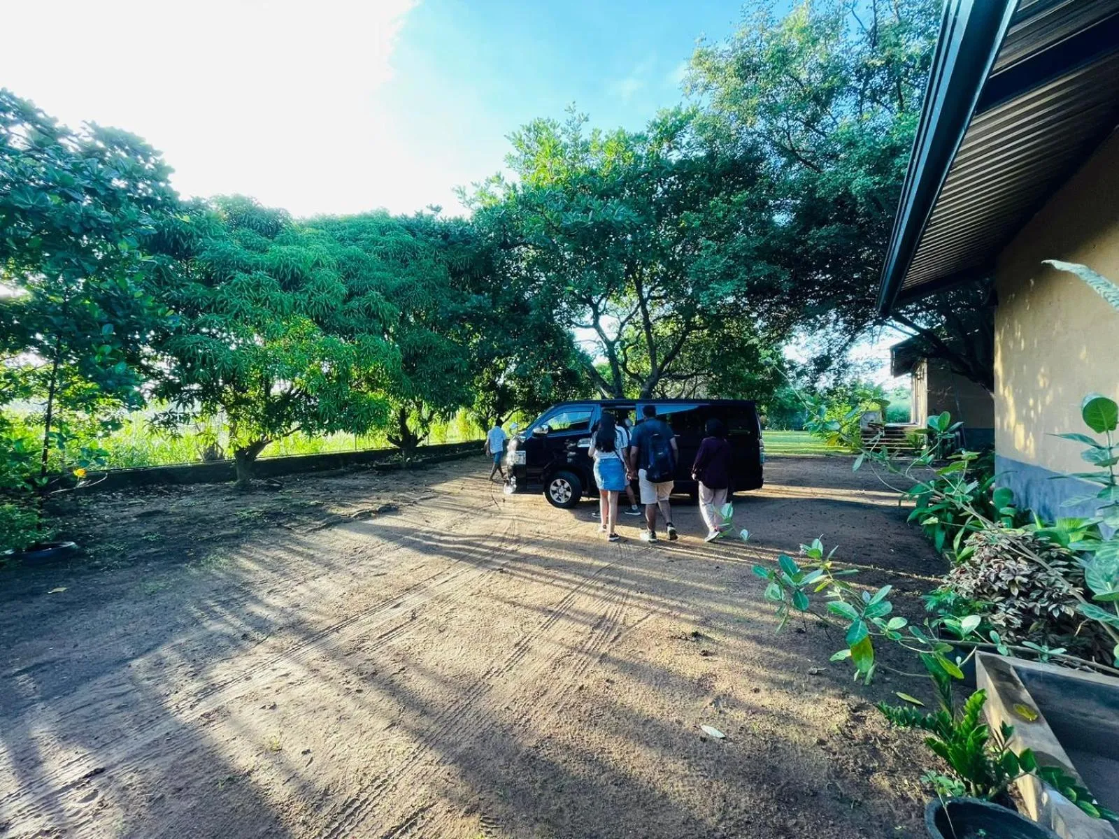 Facade/entrance in Birdwing Sigiriya