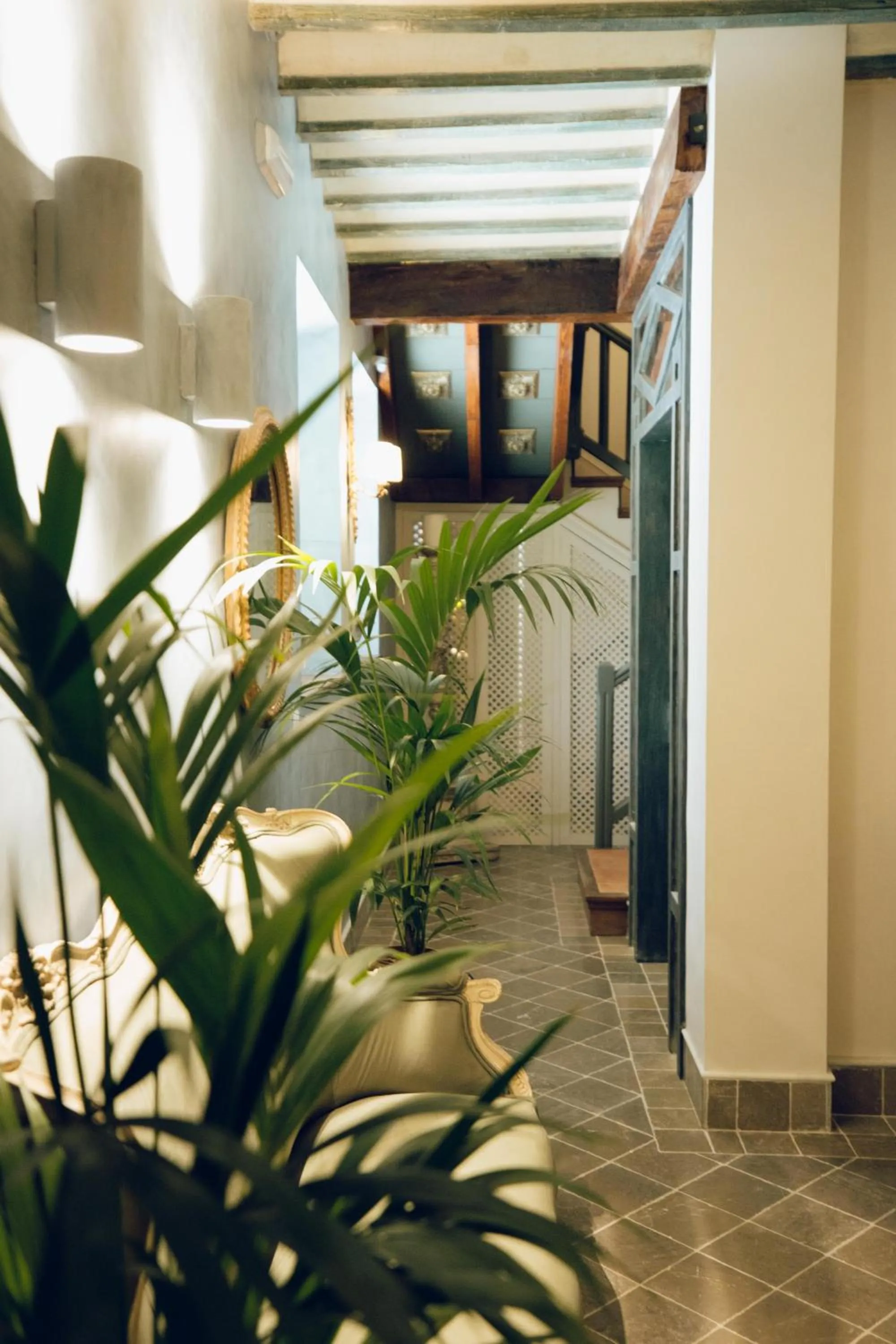 Lobby or reception in La Corrala del Realejo