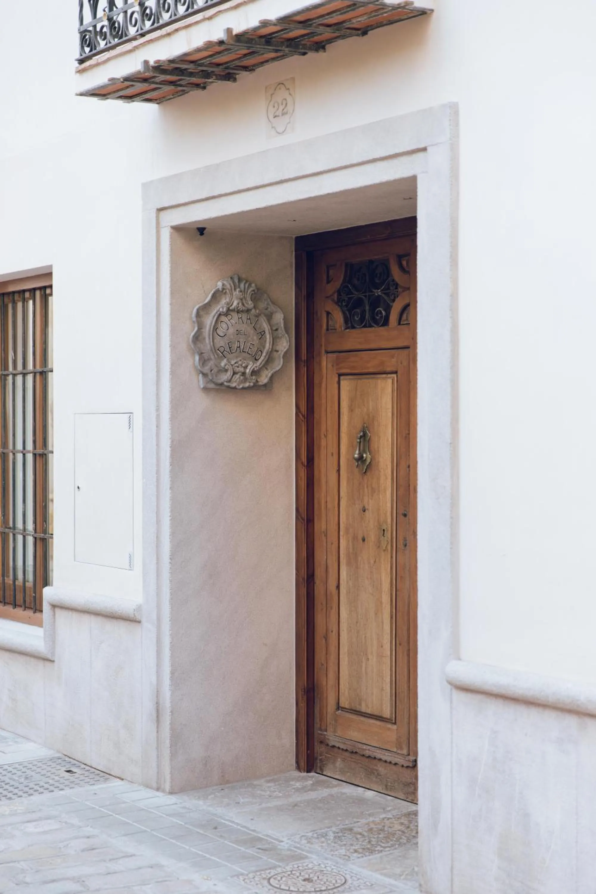 Facade/entrance in La Corrala del Realejo