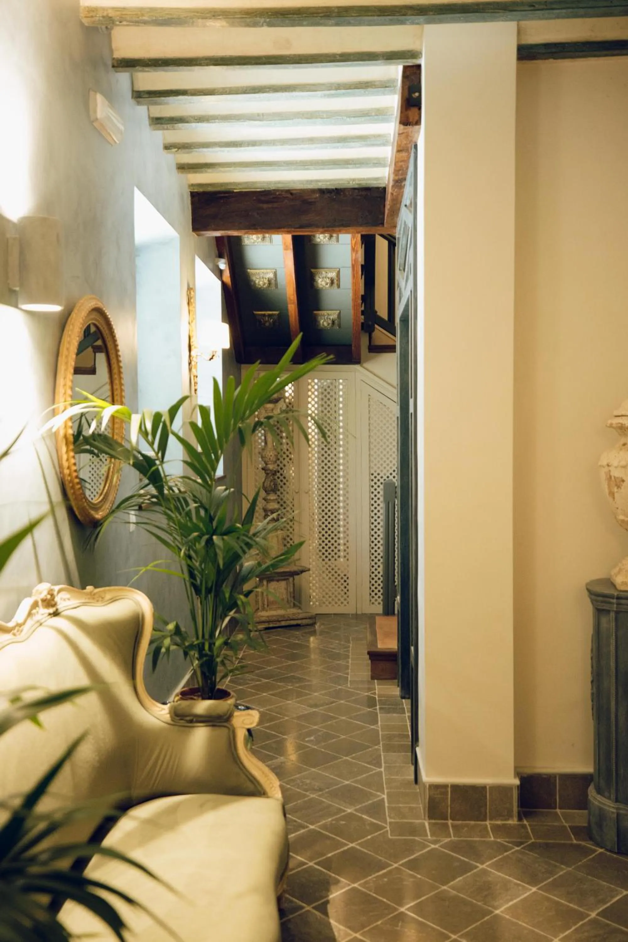 Living room in La Corrala del Realejo