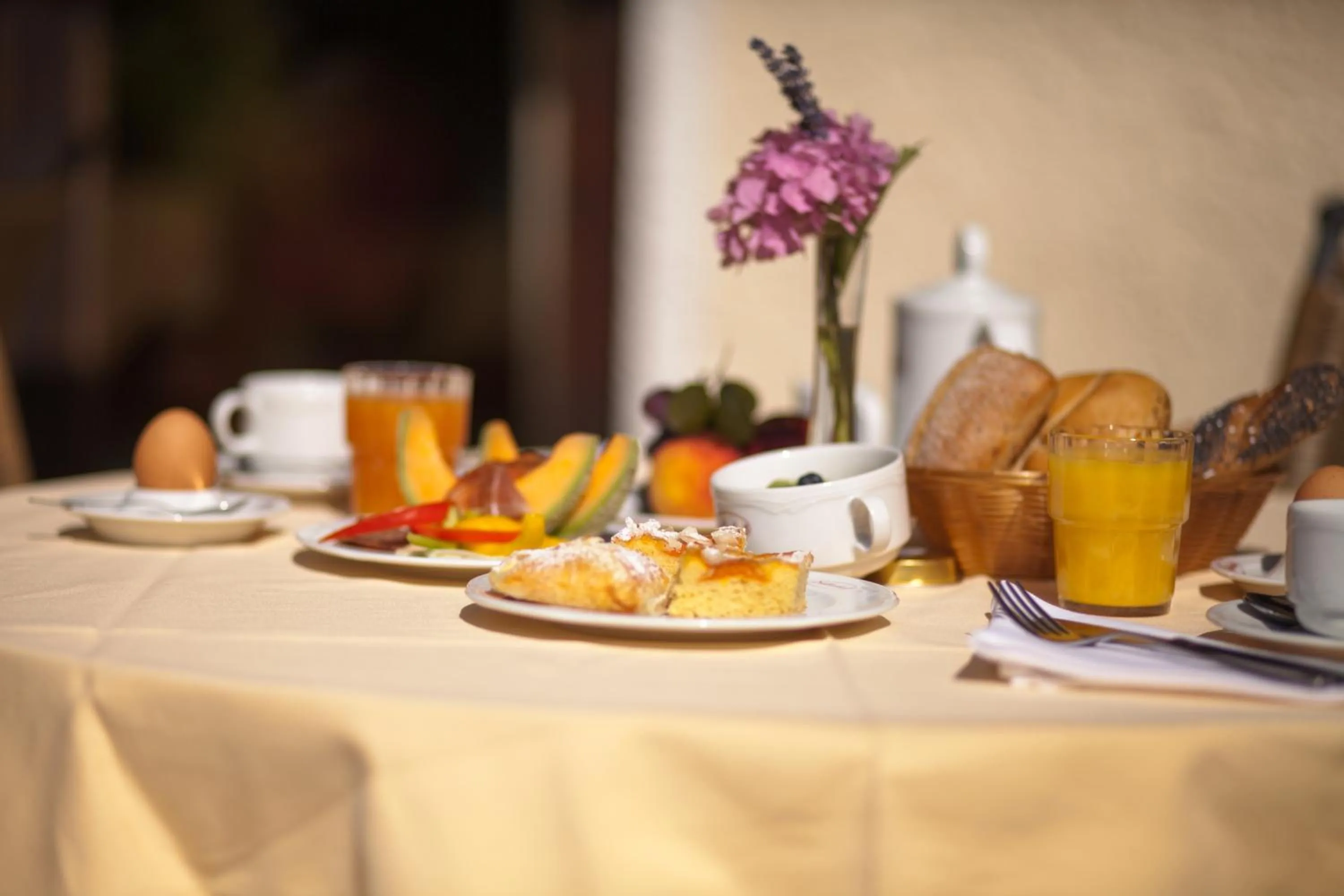 Food close-up in Garten - Hotel Sallerhof