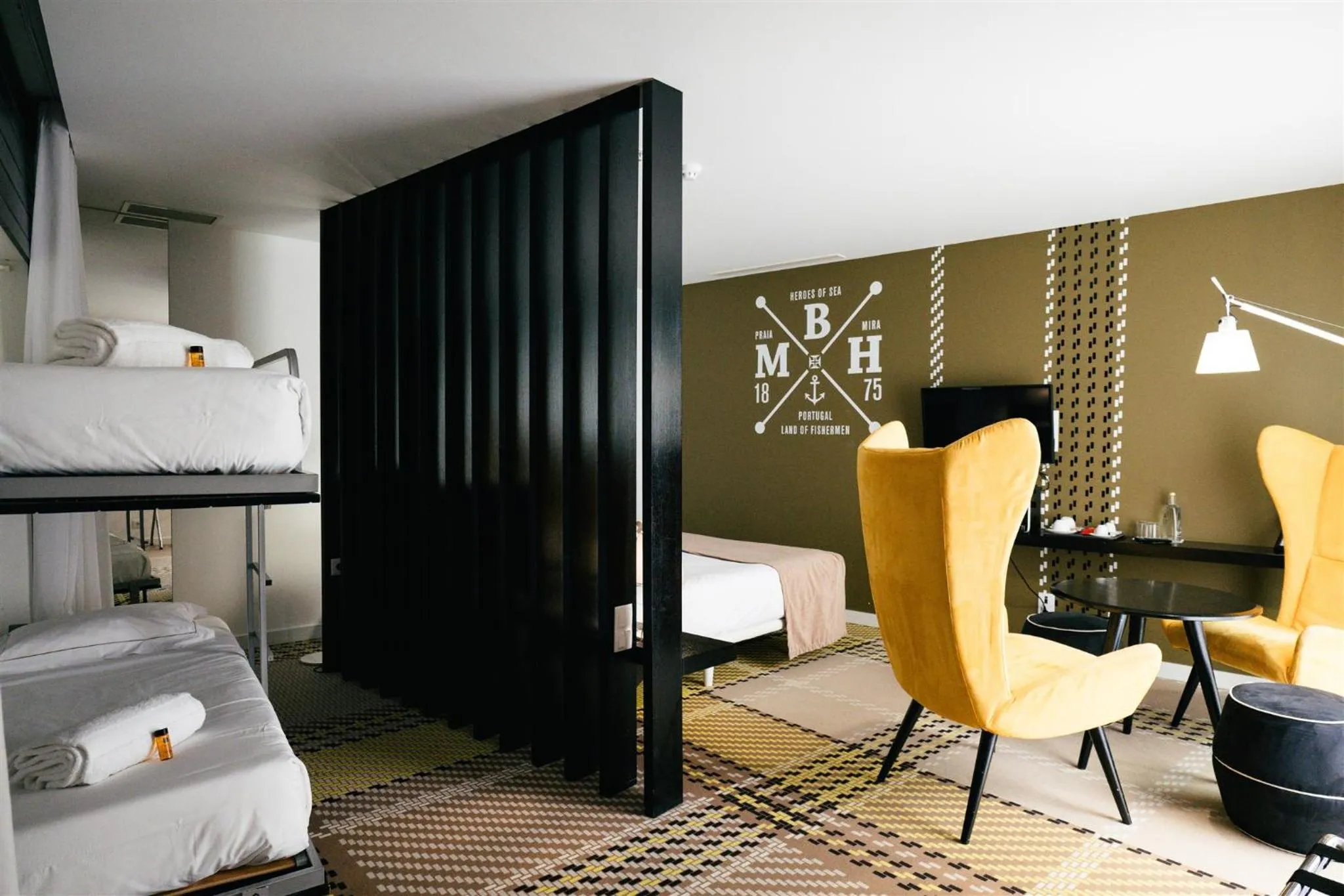 Bed in Macarico Beach Hotel