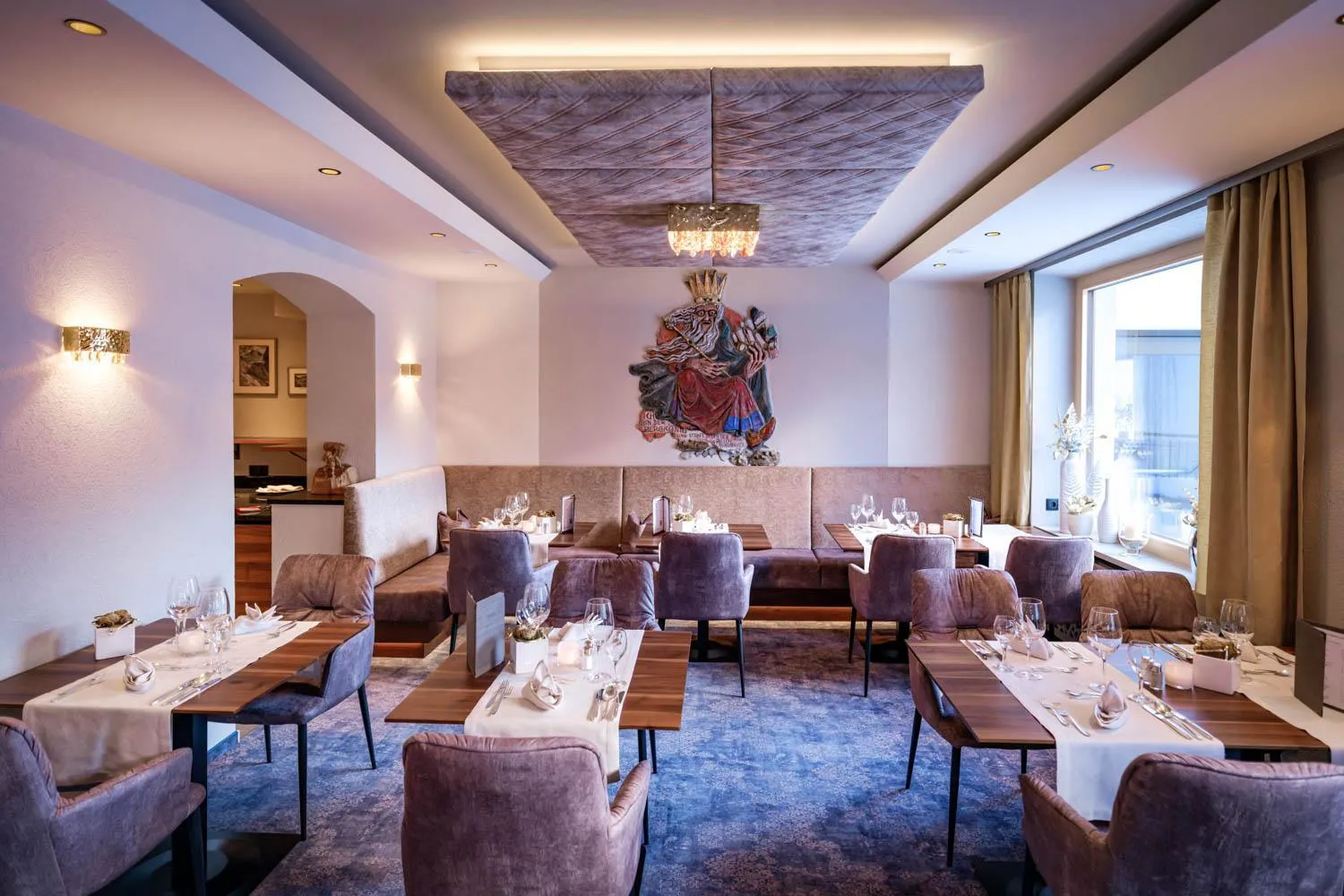 Restaurant/places to eat in Hotel Alpenland