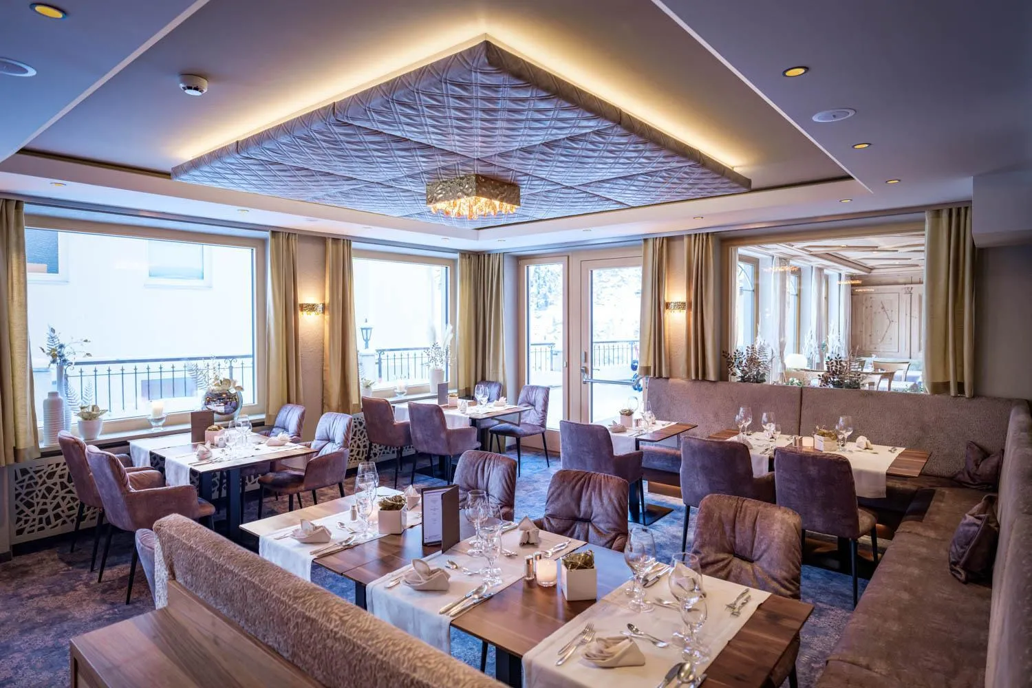 Restaurant/places to eat in Hotel Alpenland