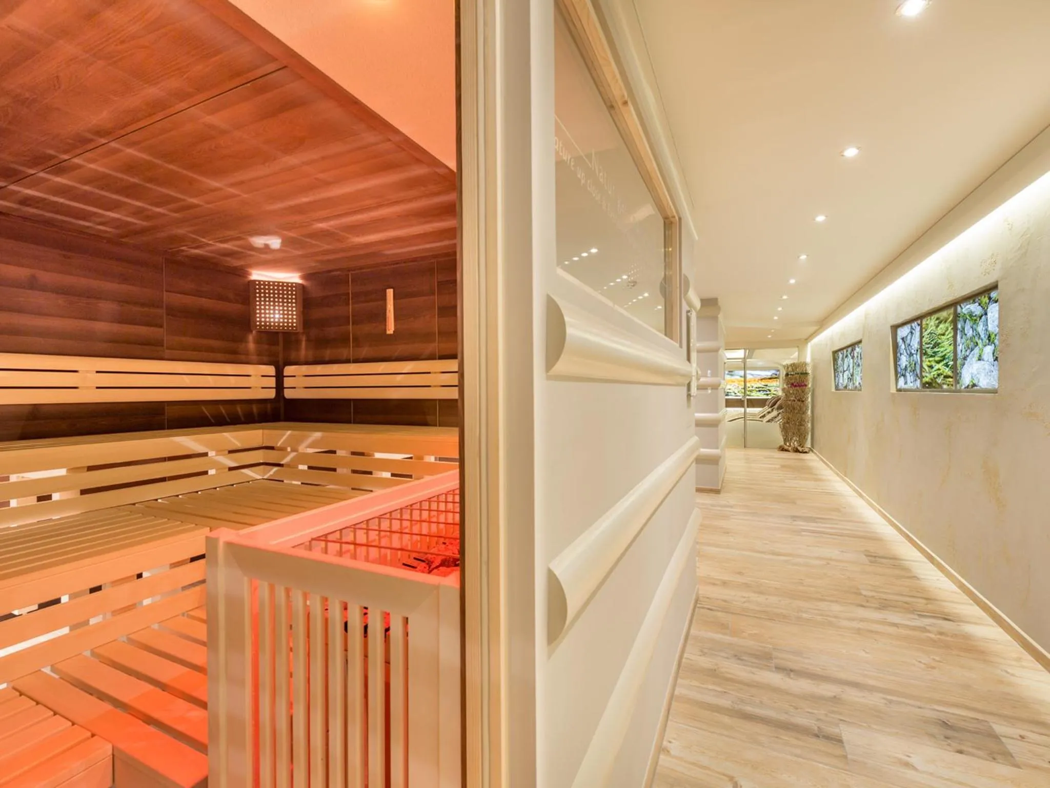 Spa and wellness centre/facilities in Hotel Alpenland