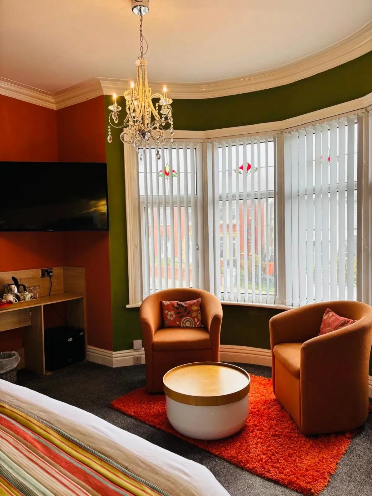 Seating area in The Beaucliffe Hotel