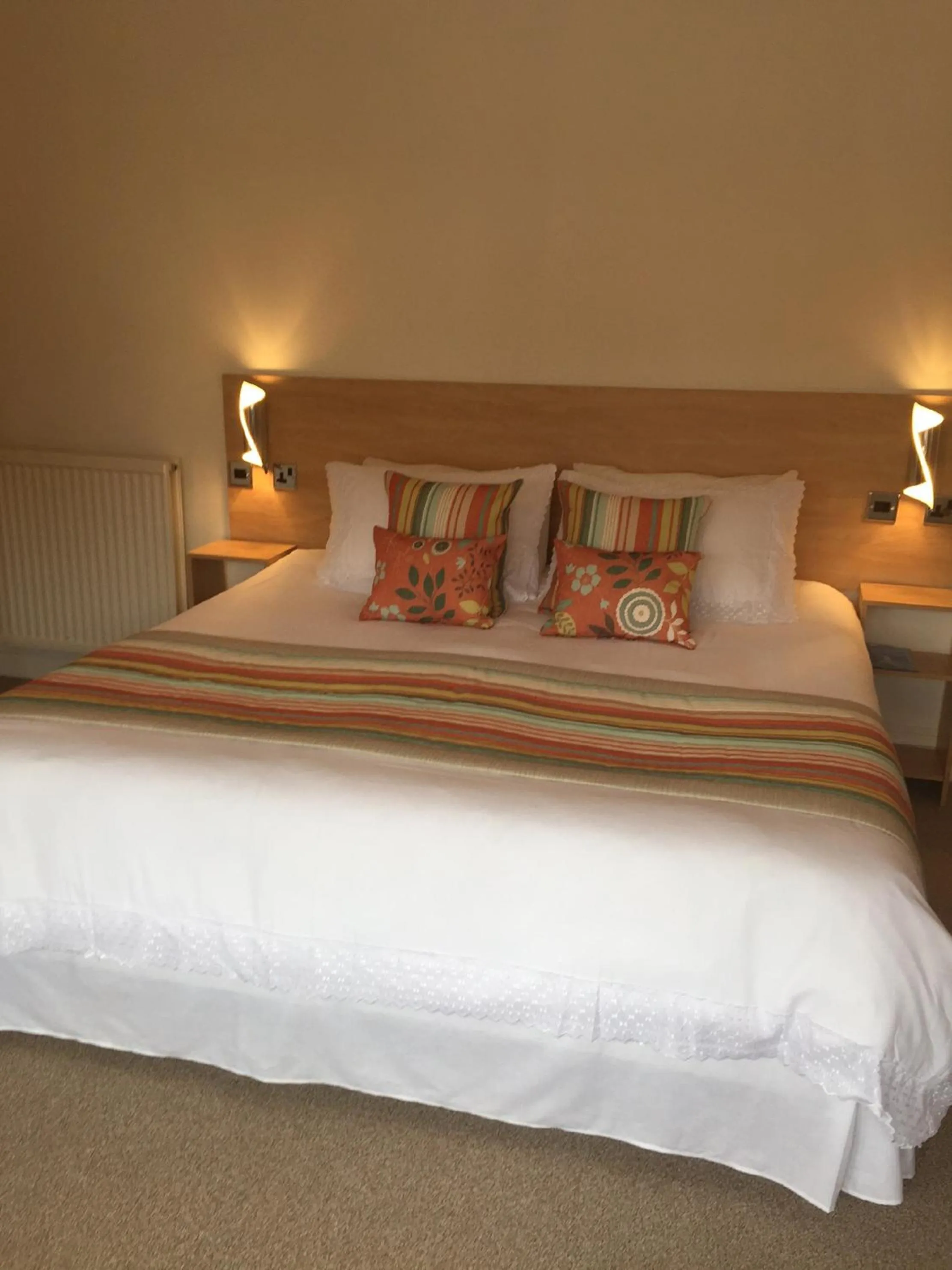 Bed in The Beaucliffe Hotel