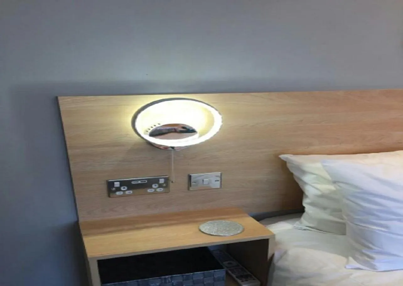 Decorative detail, Bed in The Beaucliffe Hotel