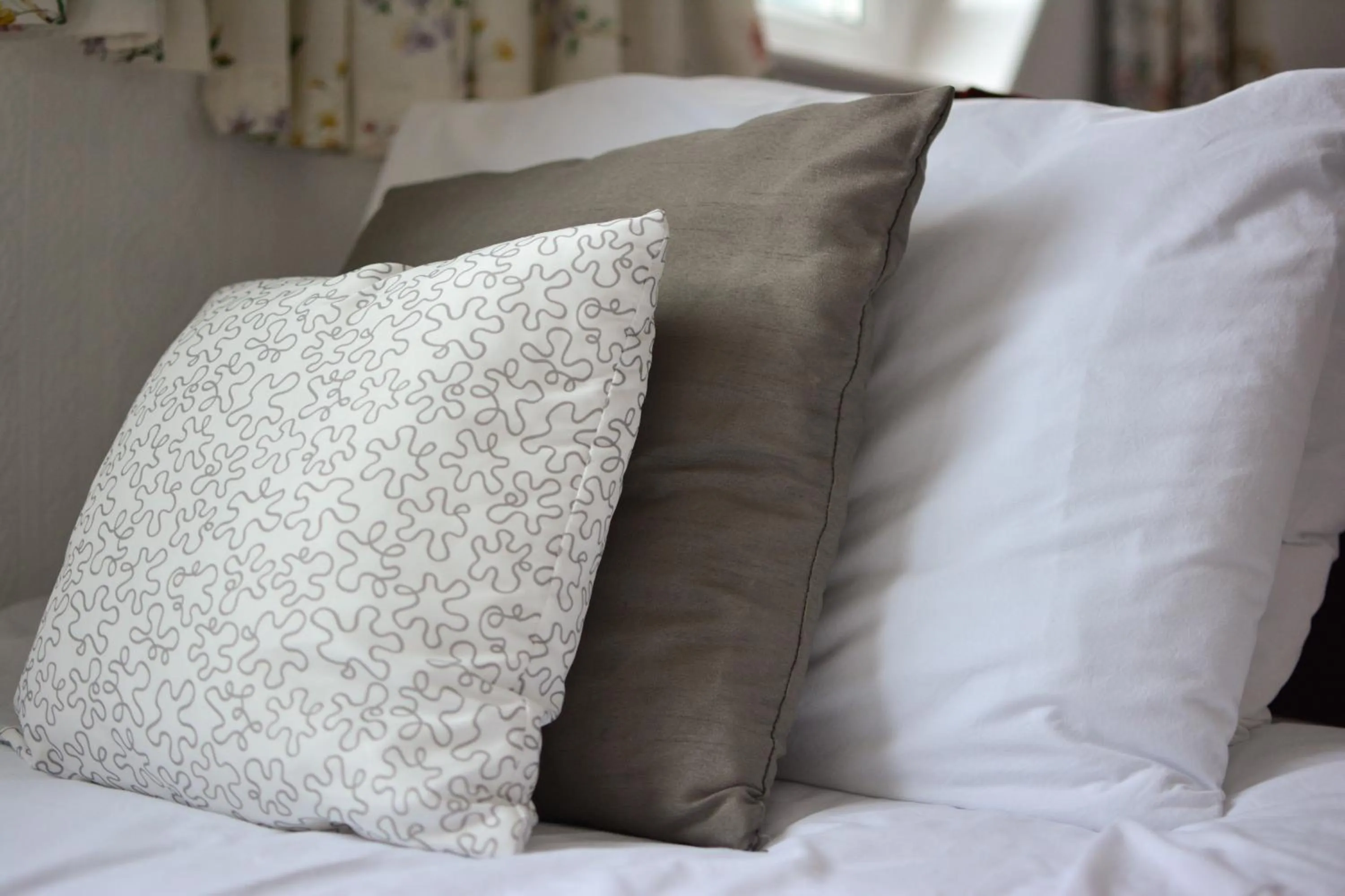 Decorative detail, Bed in The Beaucliffe Hotel