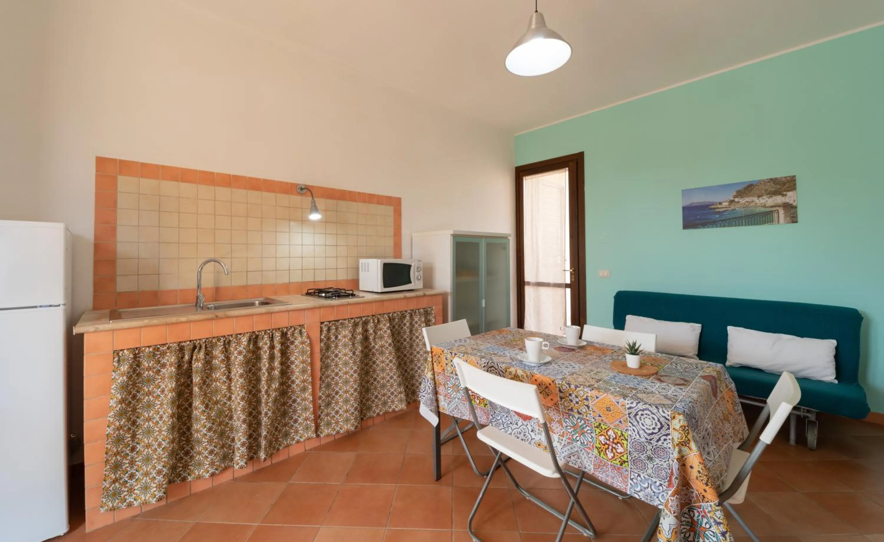 Kitchen or kitchenette in Elimi Favignana Apartments - Residence in città