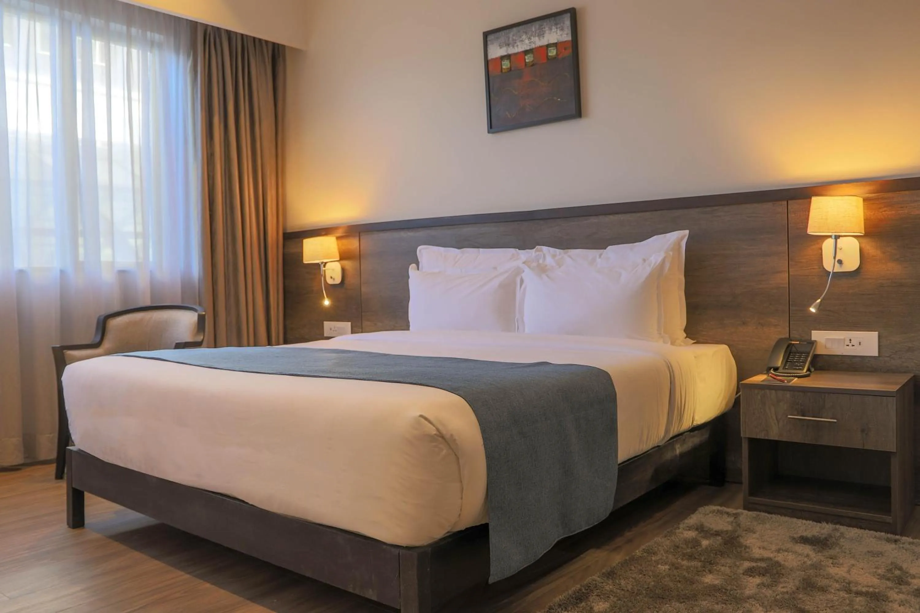 Bed in Eka Hotel Eldoret