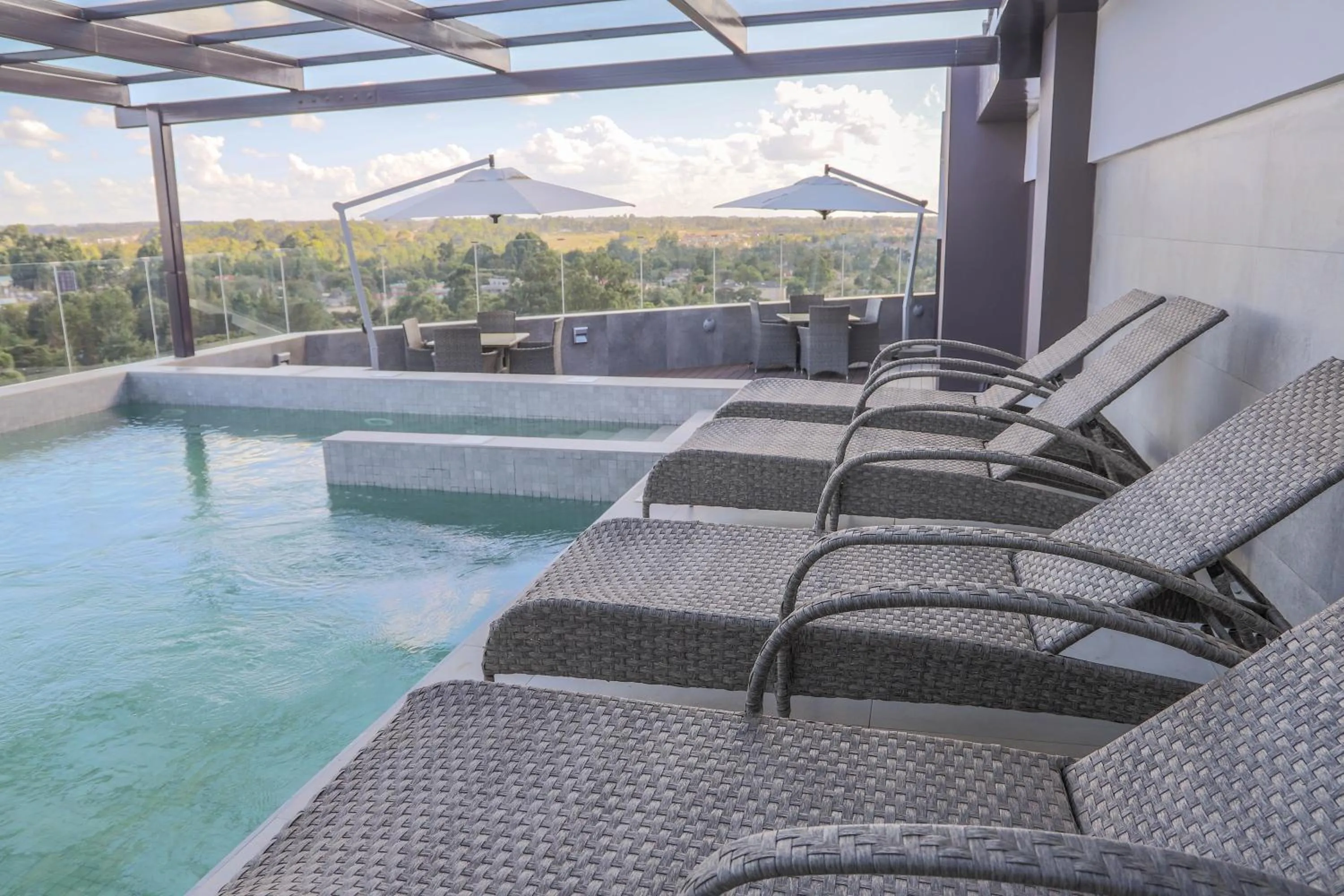Swimming pool in Eka Hotel Eldoret