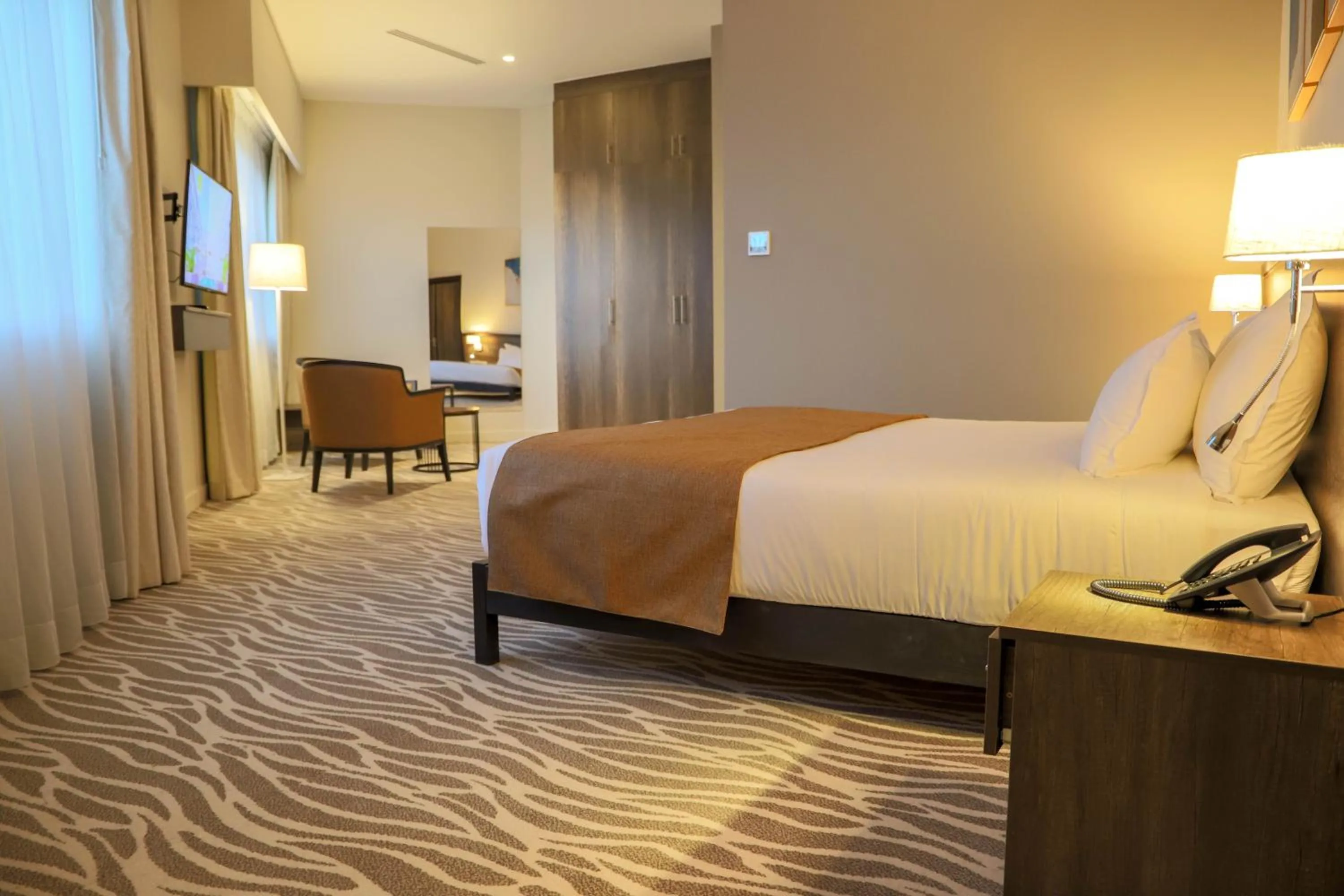 Bed in Eka Hotel Eldoret