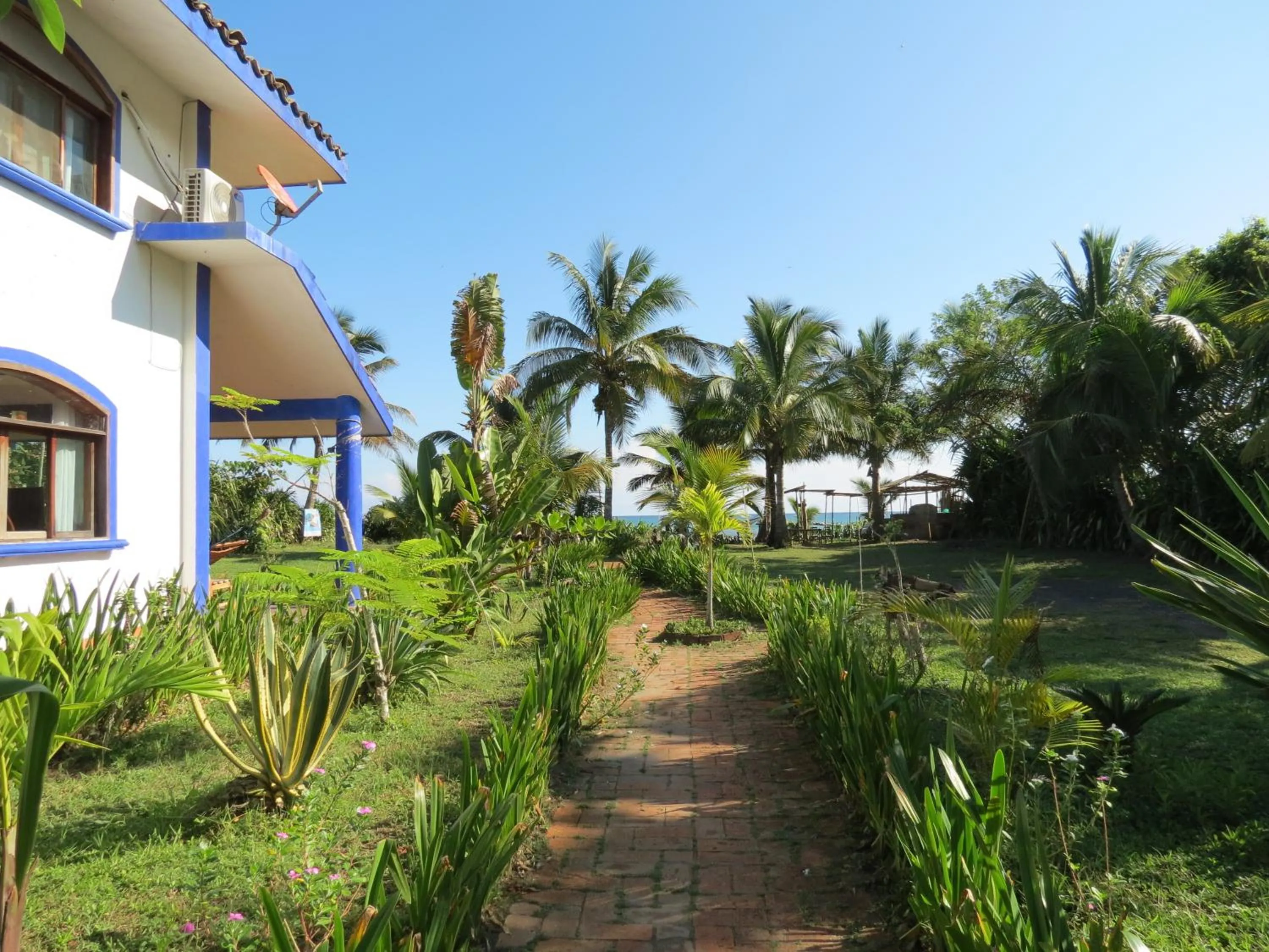 Garden view in Eco Coco Loco by Rotamundos