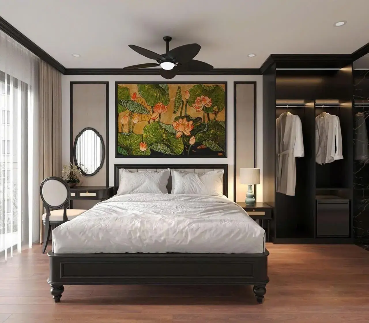 Bed in Charming Moon Hotel Bed in Charming Moon Hotel