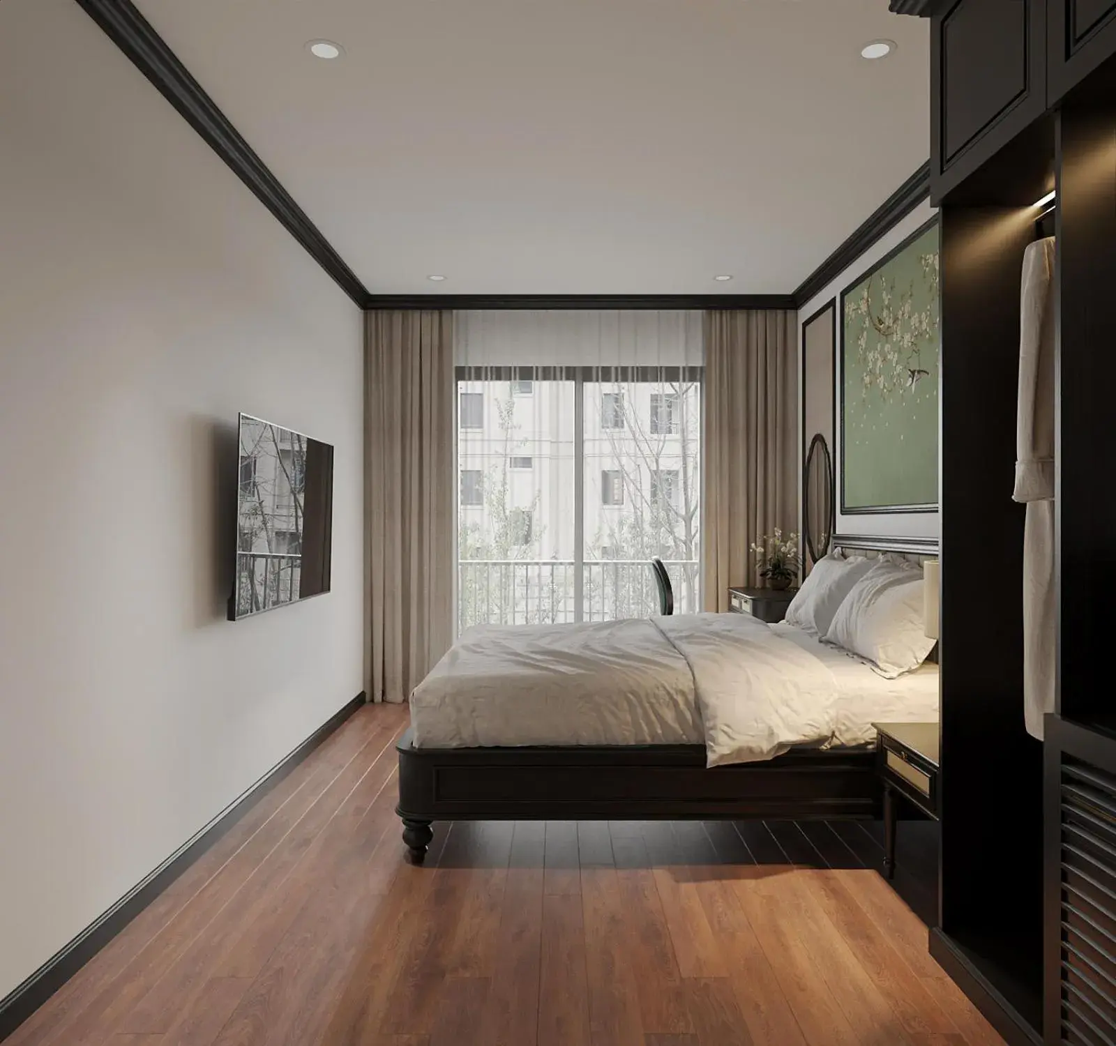 Bed in Charming Moon Hotel Bed in Charming Moon Hotel