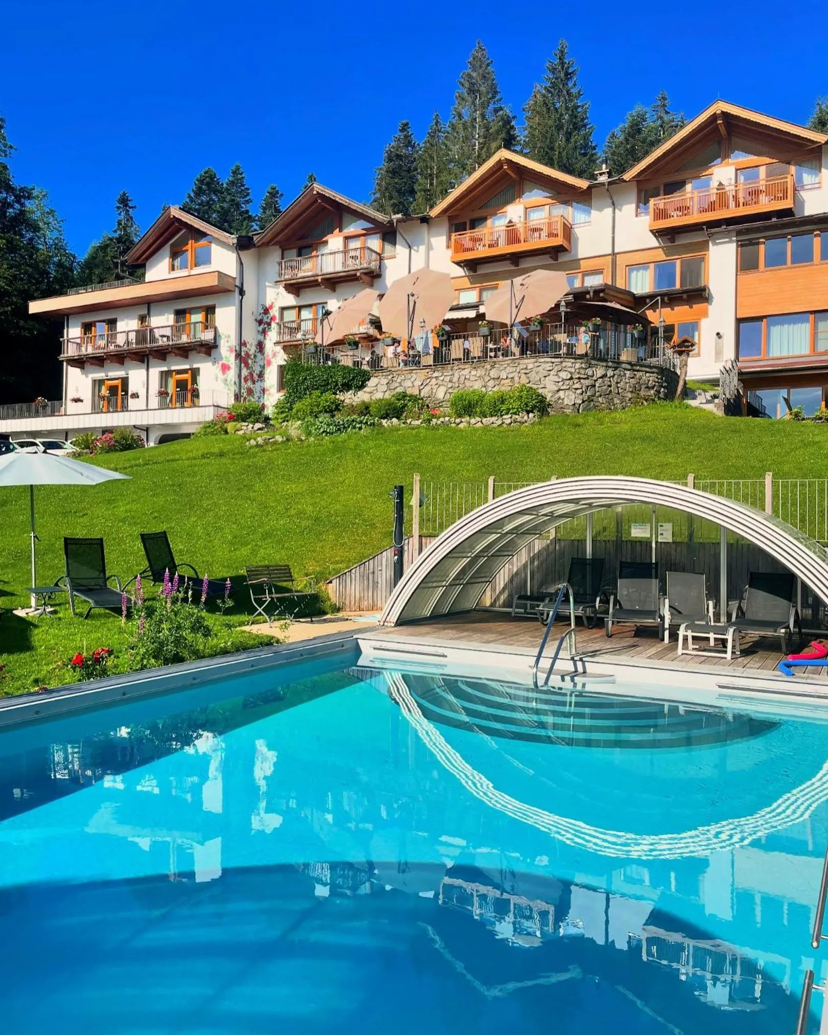 Property building in Gartenhotel Rosenhof bei Kitzbühel