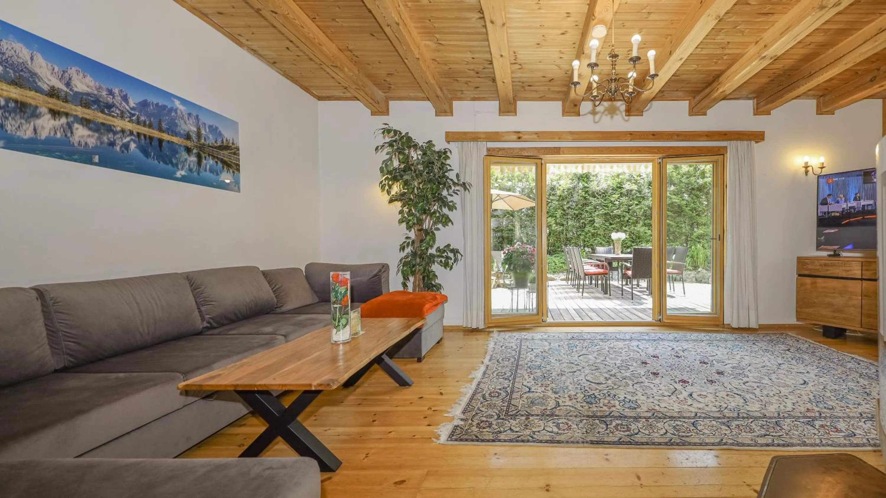 Living room in Gartenhotel Rosenhof bei Kitzbühel