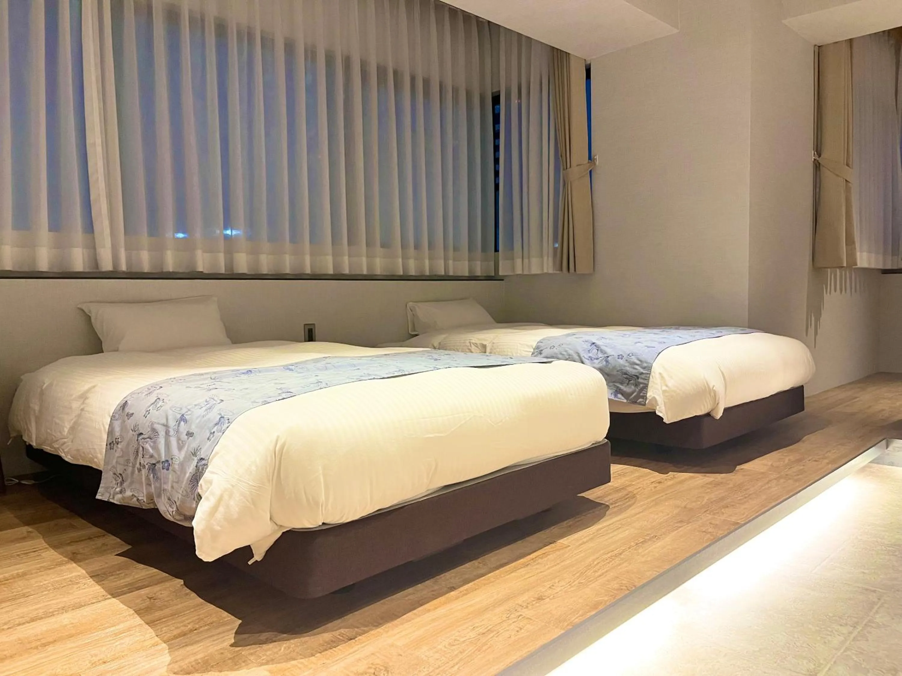 Bed in Yukureba Maejima Hotel