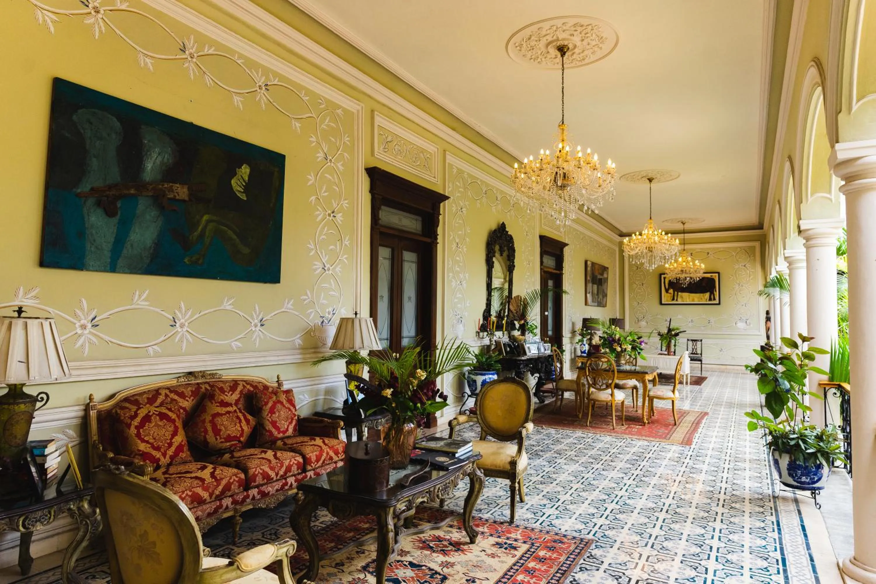 Area and facilities in Mansión Mérida Boutique Hotel - Restaurant