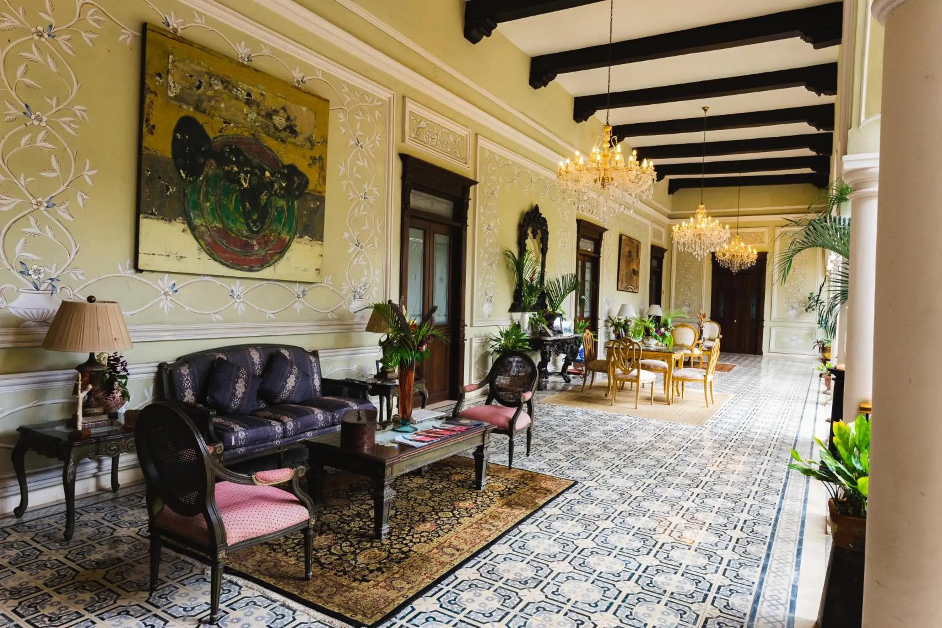 Area and facilities in Mansión Mérida Boutique Hotel - Restaurant Area and facilities in Mansión Mérida Boutique Hotel - Restaurant