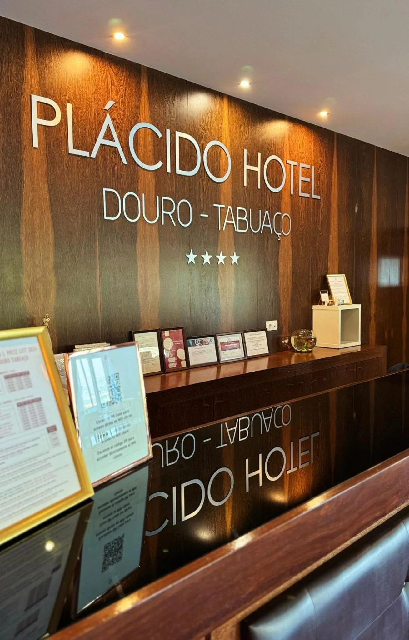 Property logo or sign in Plácido Hotel Douro - Tabuaço