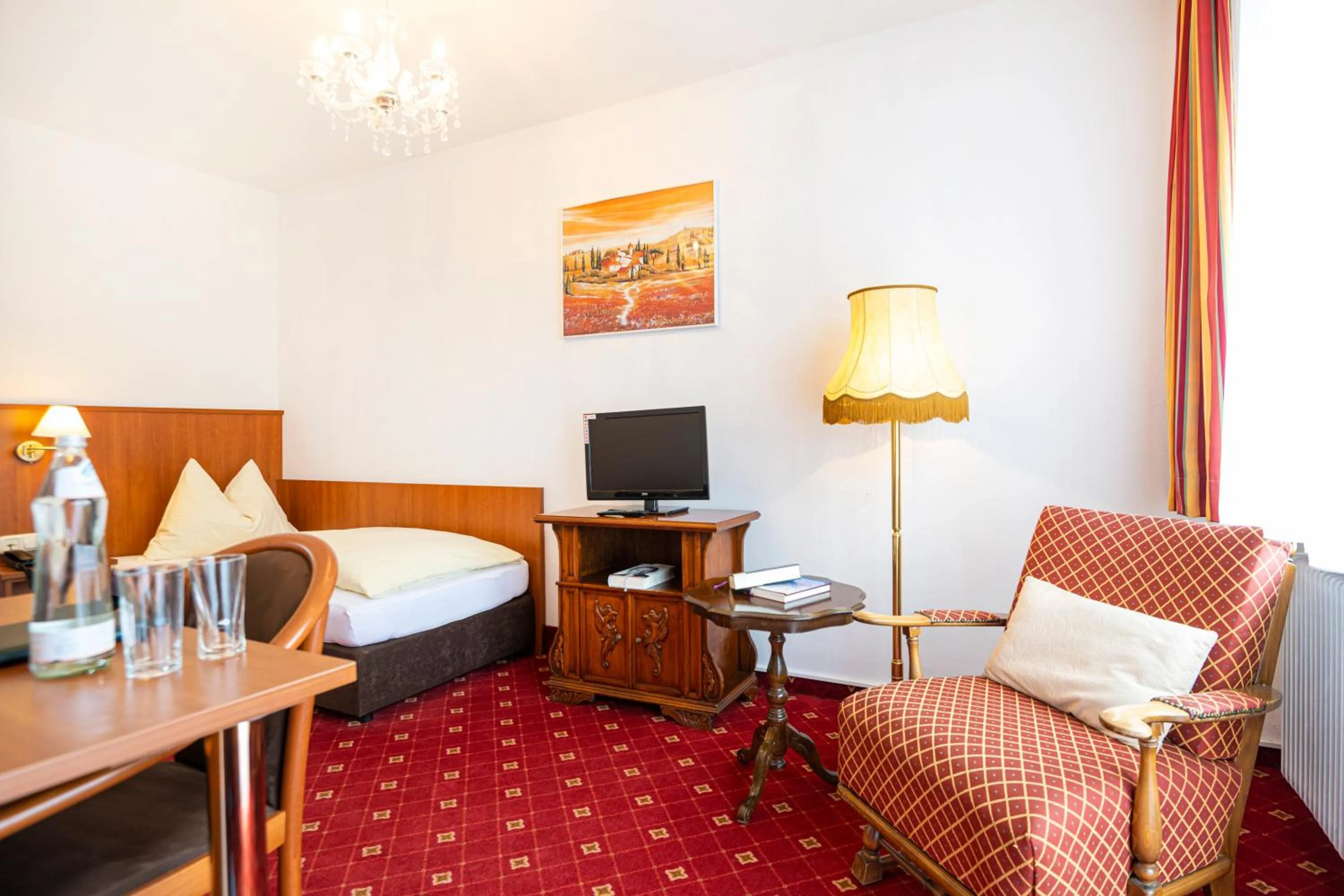 Bed in Kurhotel & Hotel Mozart