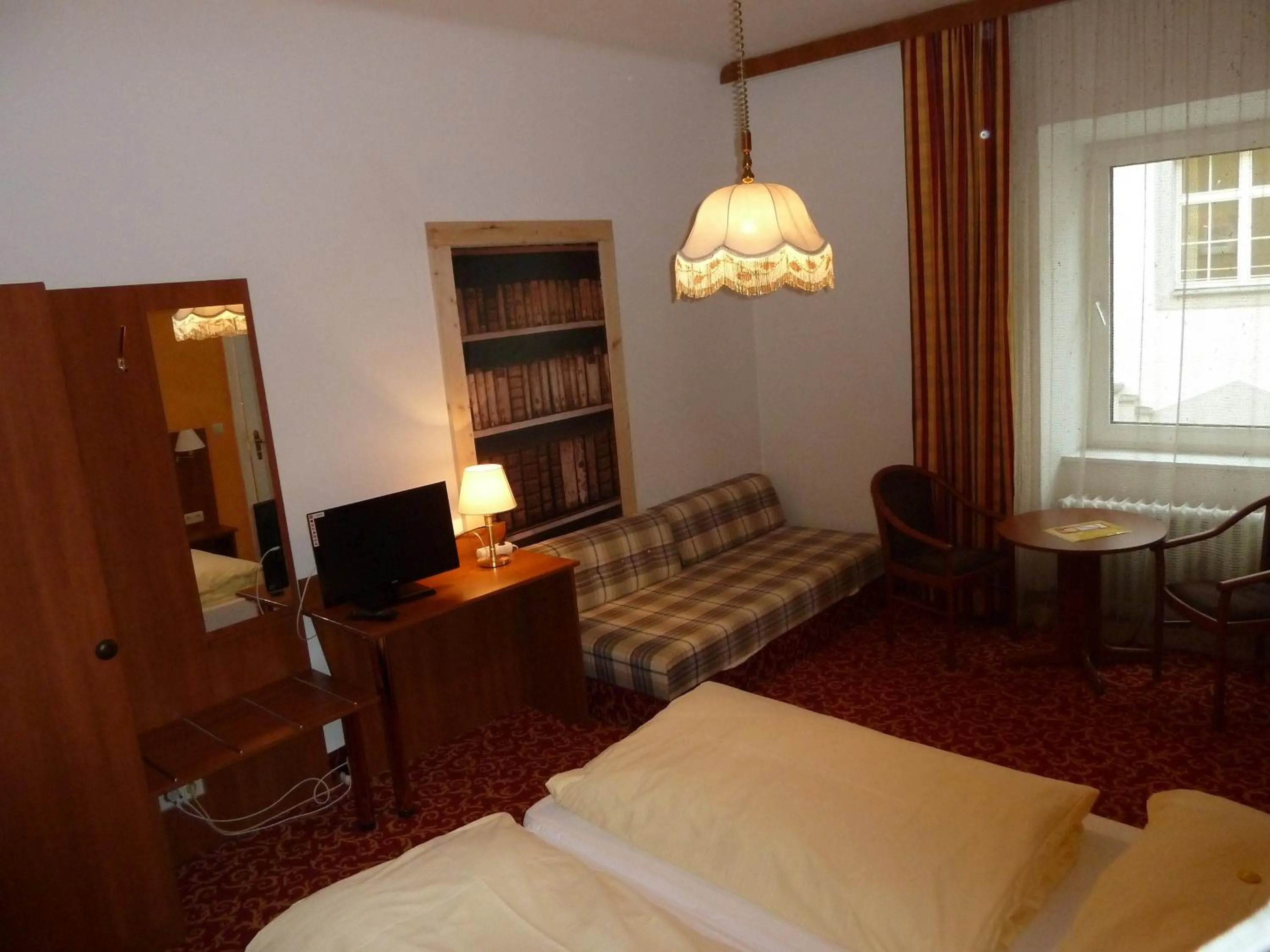 Bed in Kurhotel & Hotel Mozart